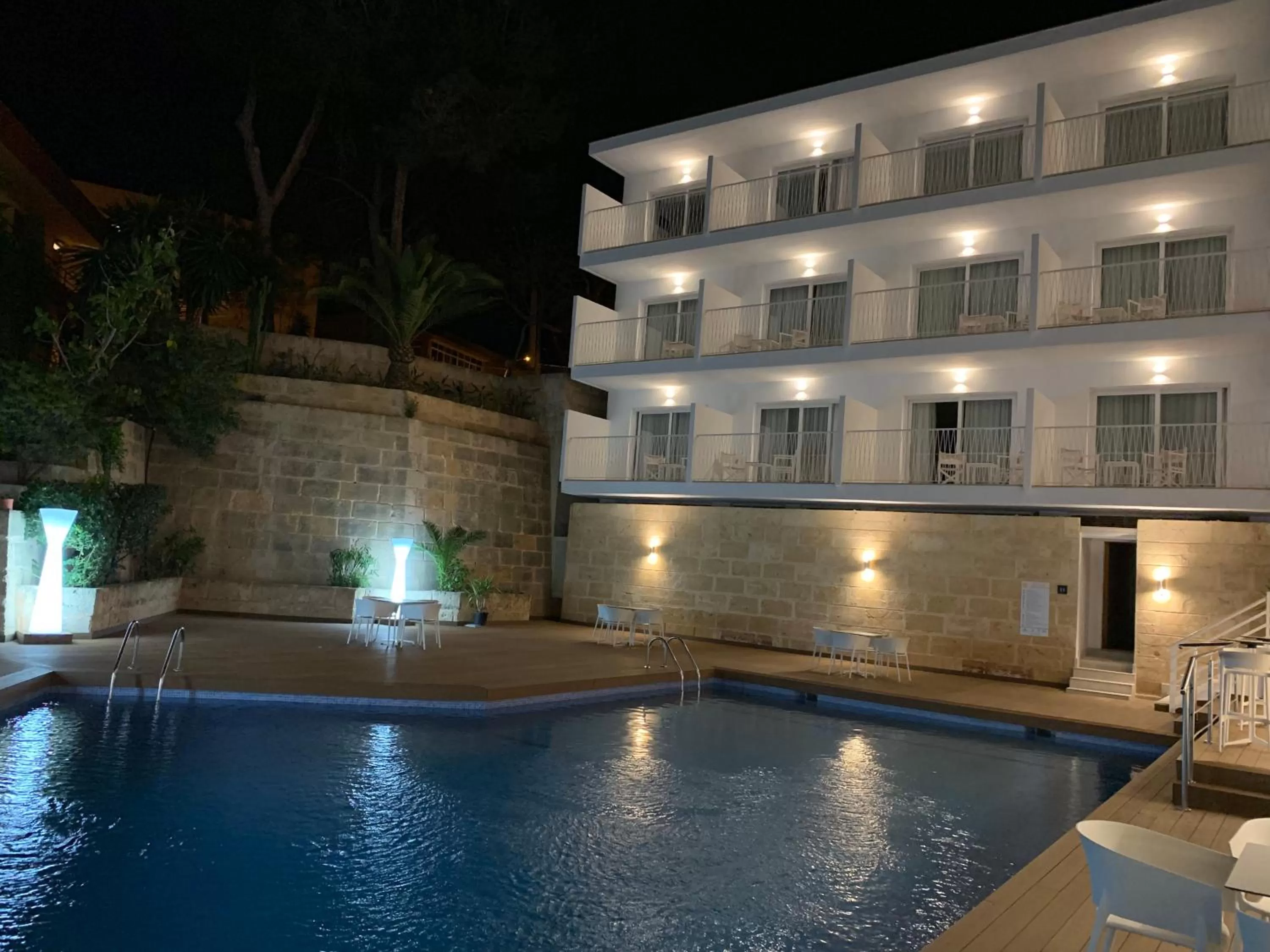 Swimming pool in Hotel Torá