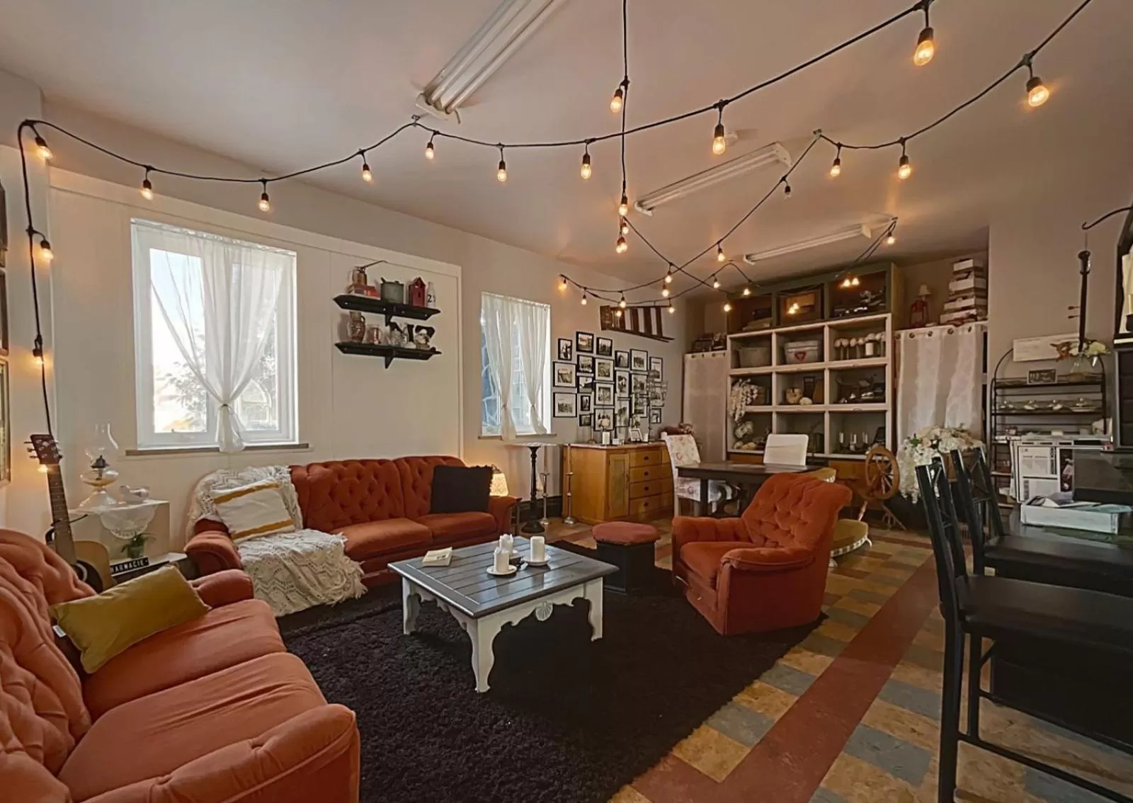 Living room in Maison Zacharie