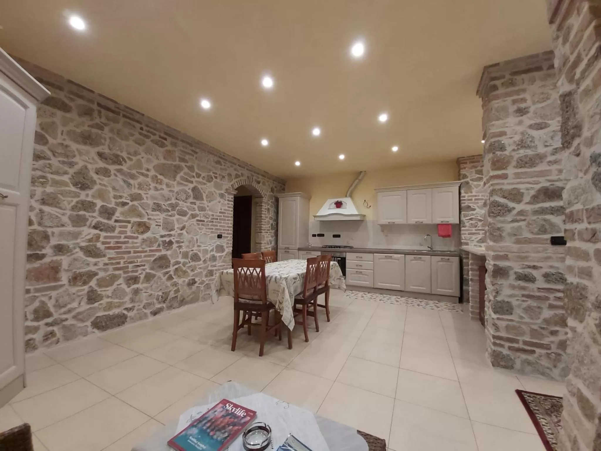 Dining area in B&B il Baglio