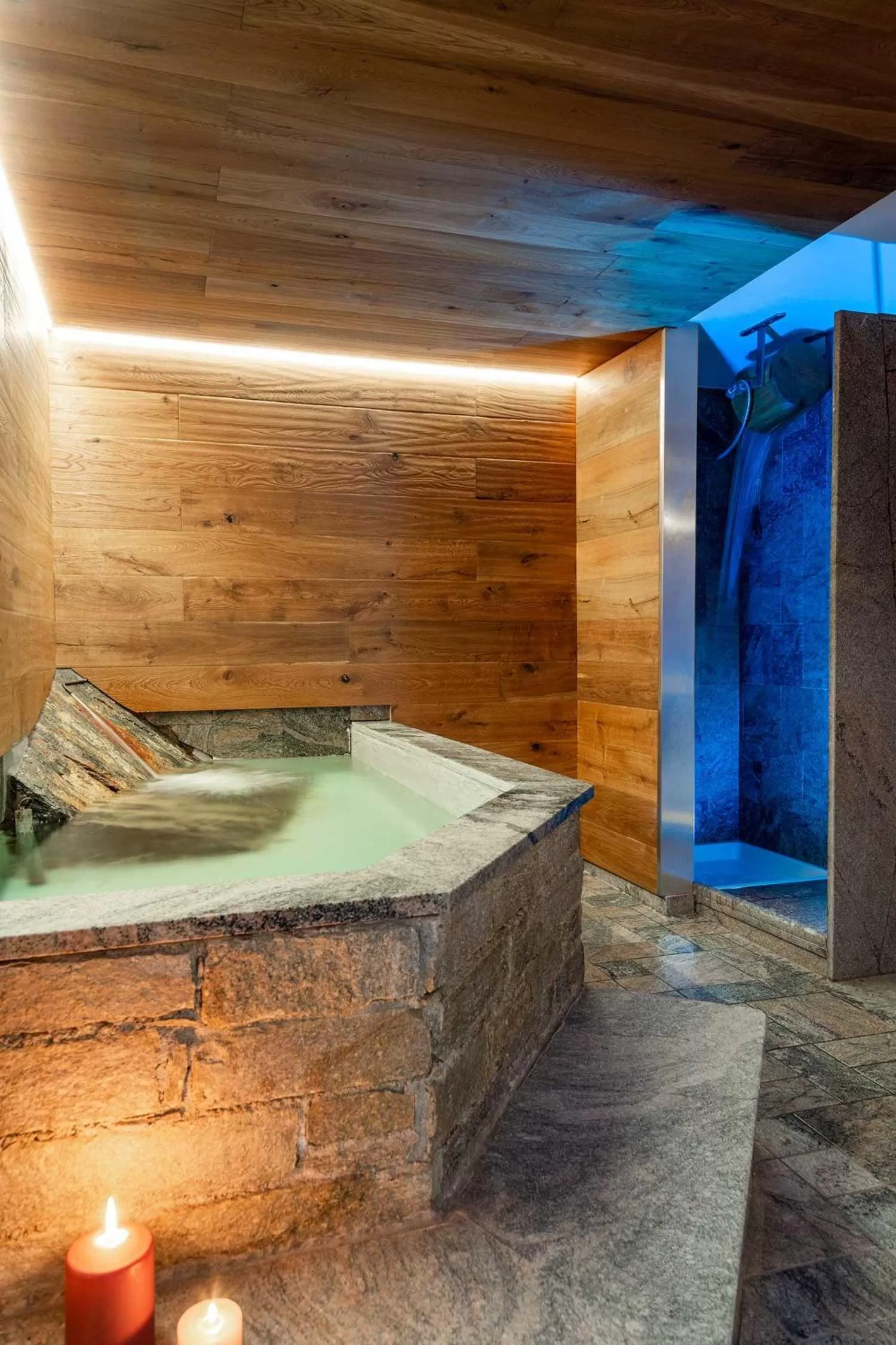 Sauna in Meublè La Betulla