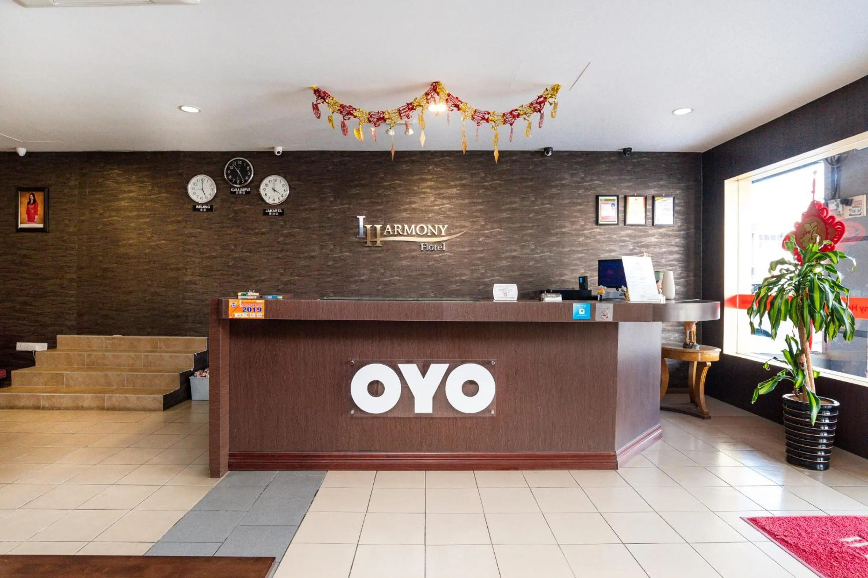 Lobby or reception in I Harmony Hotel