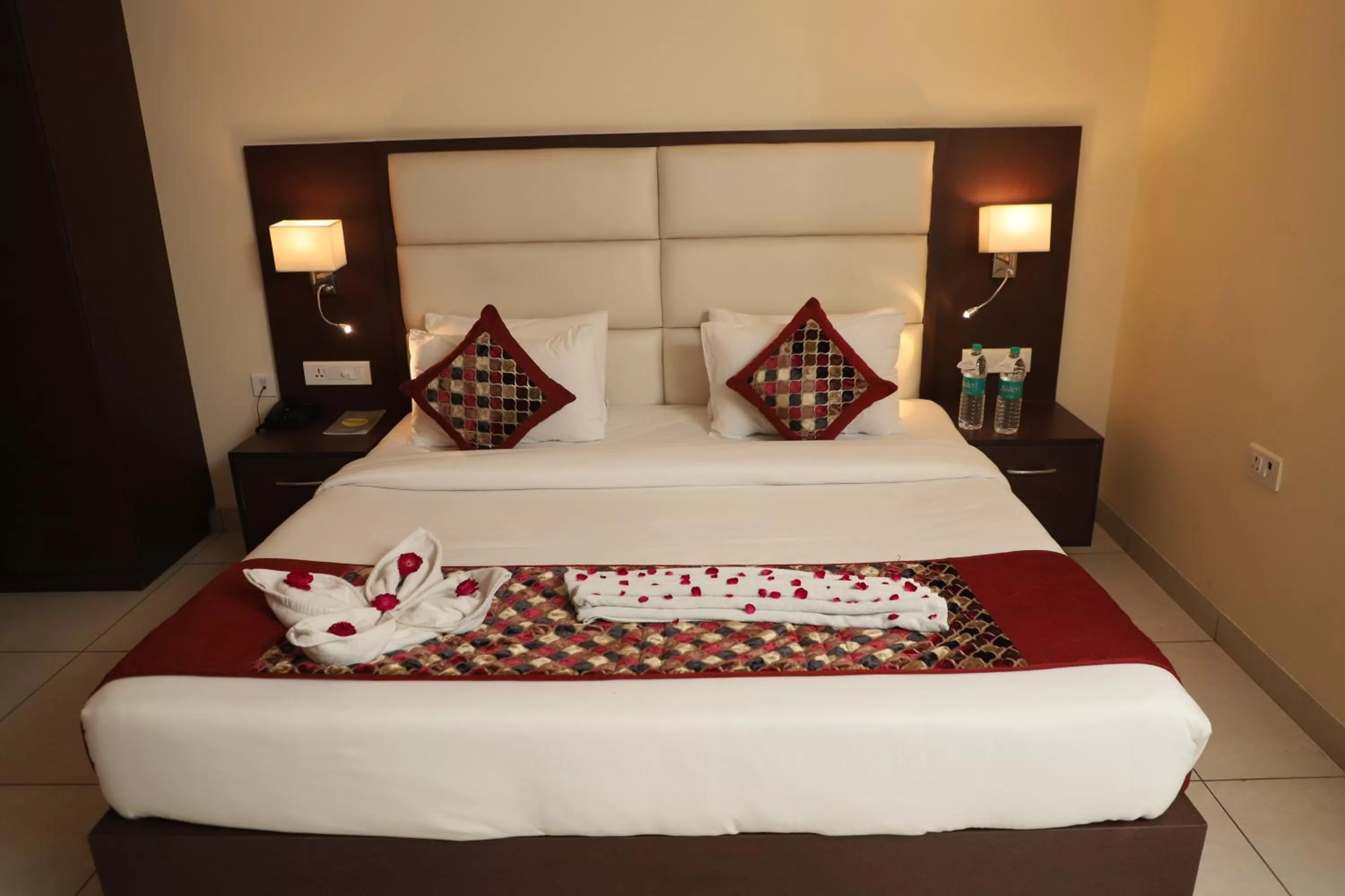 Bedroom, Bed in Indira Nikunj Rubystone Exotic