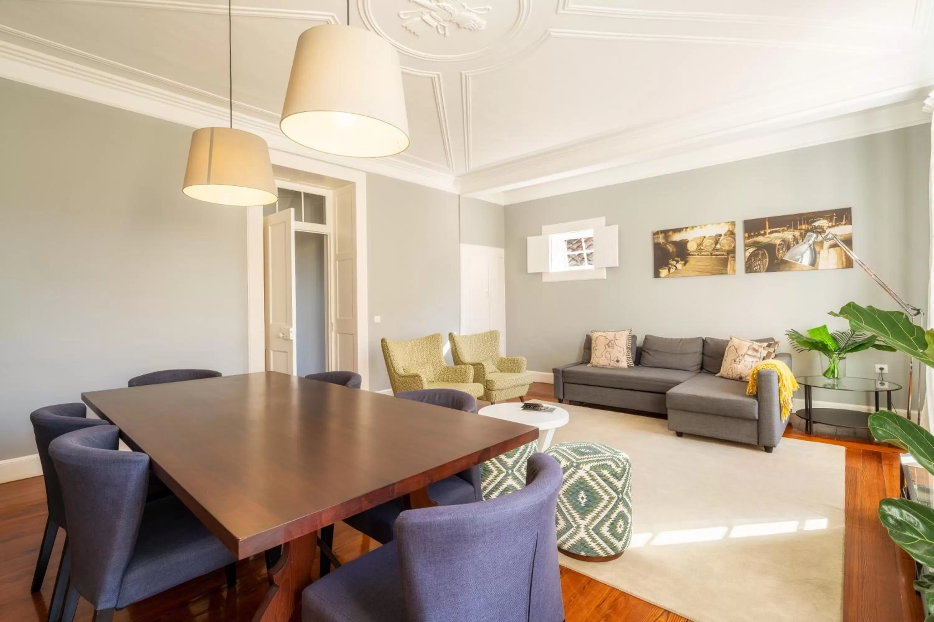 Living room in The Wine Lodges by An Island Apart