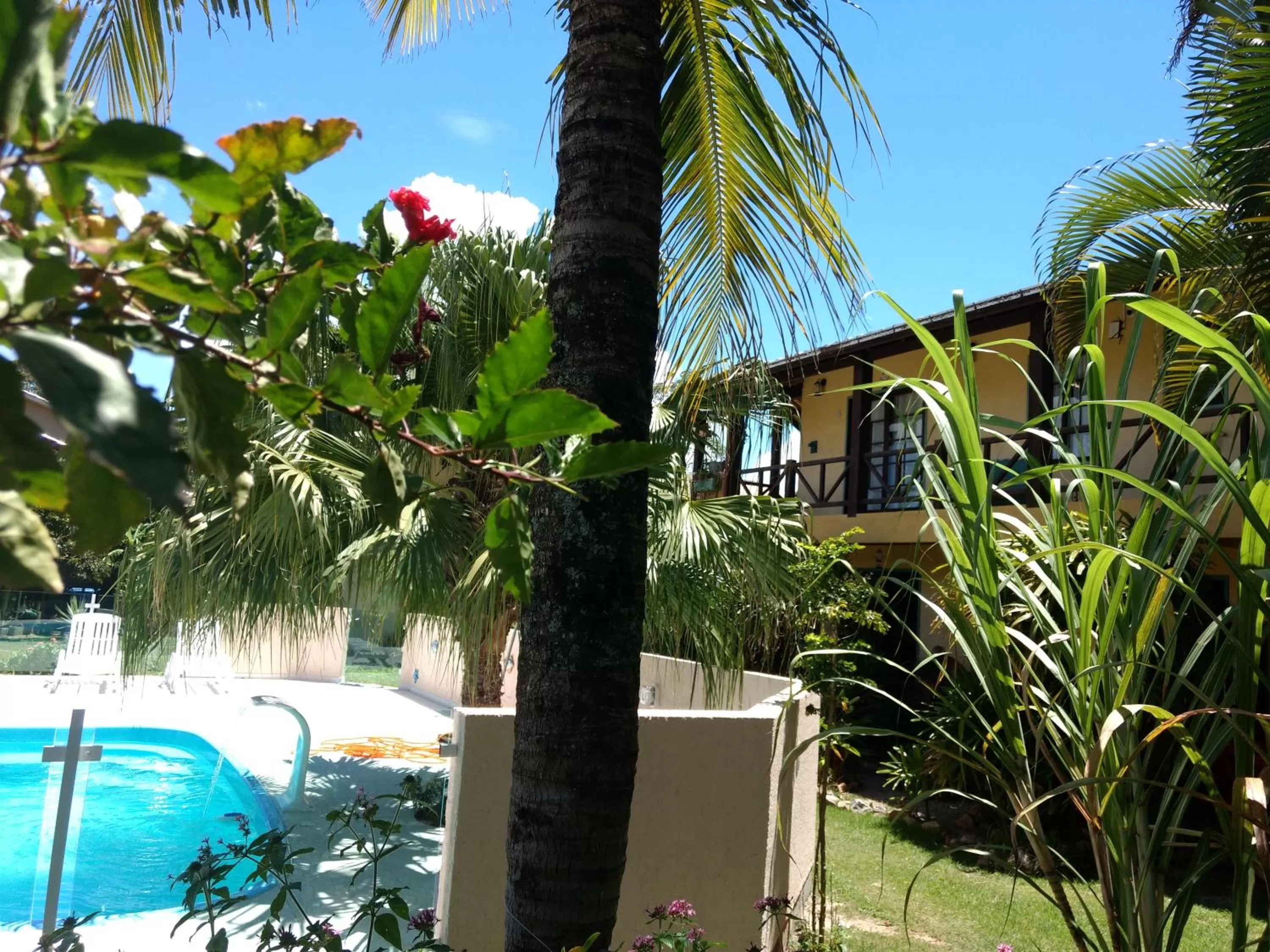 Pool view, Swimming Pool in Pousada Santa Genoveva campeche