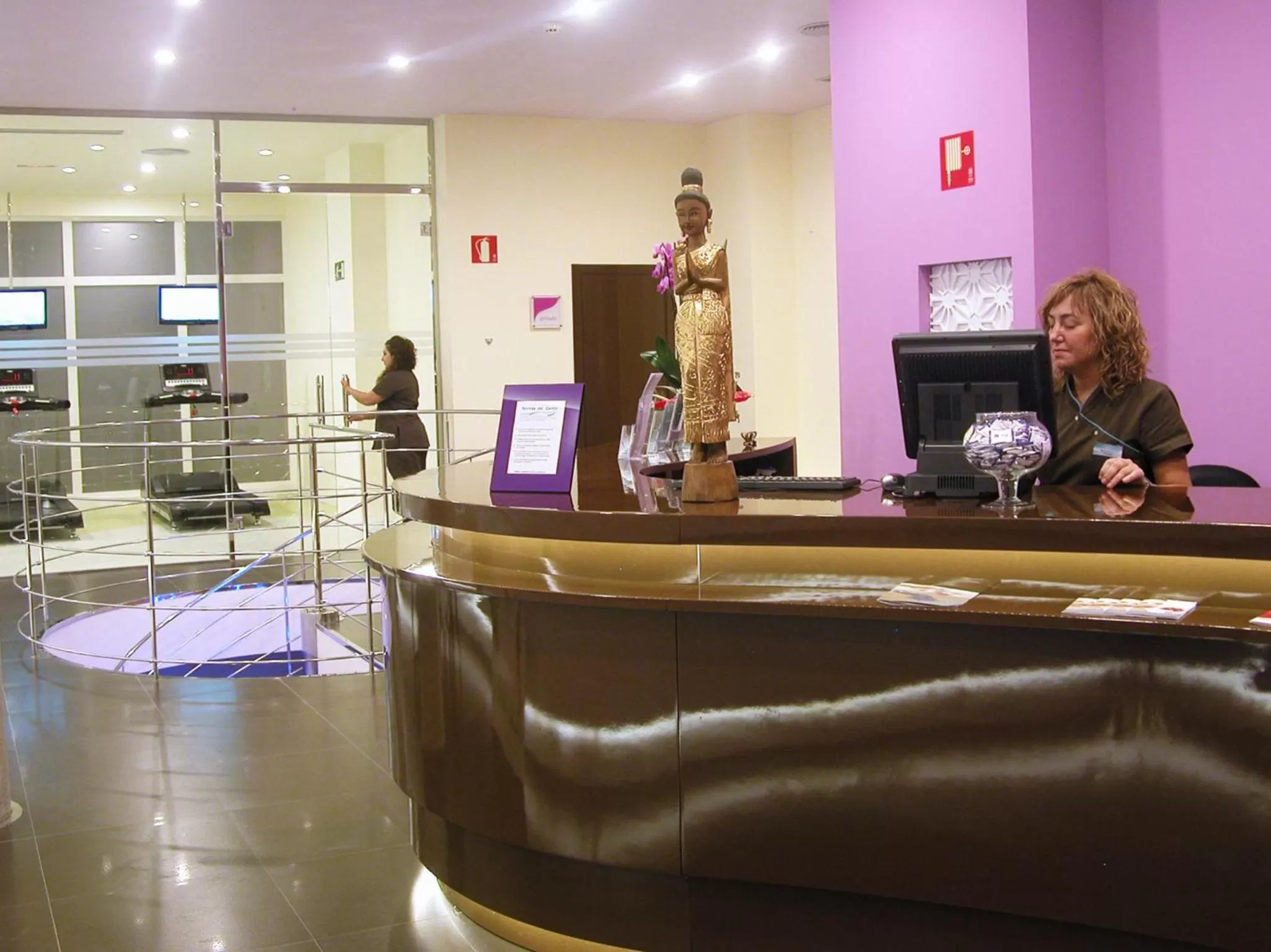 Hot Spring Bath in Hotel Beatriz Albacete & SPA