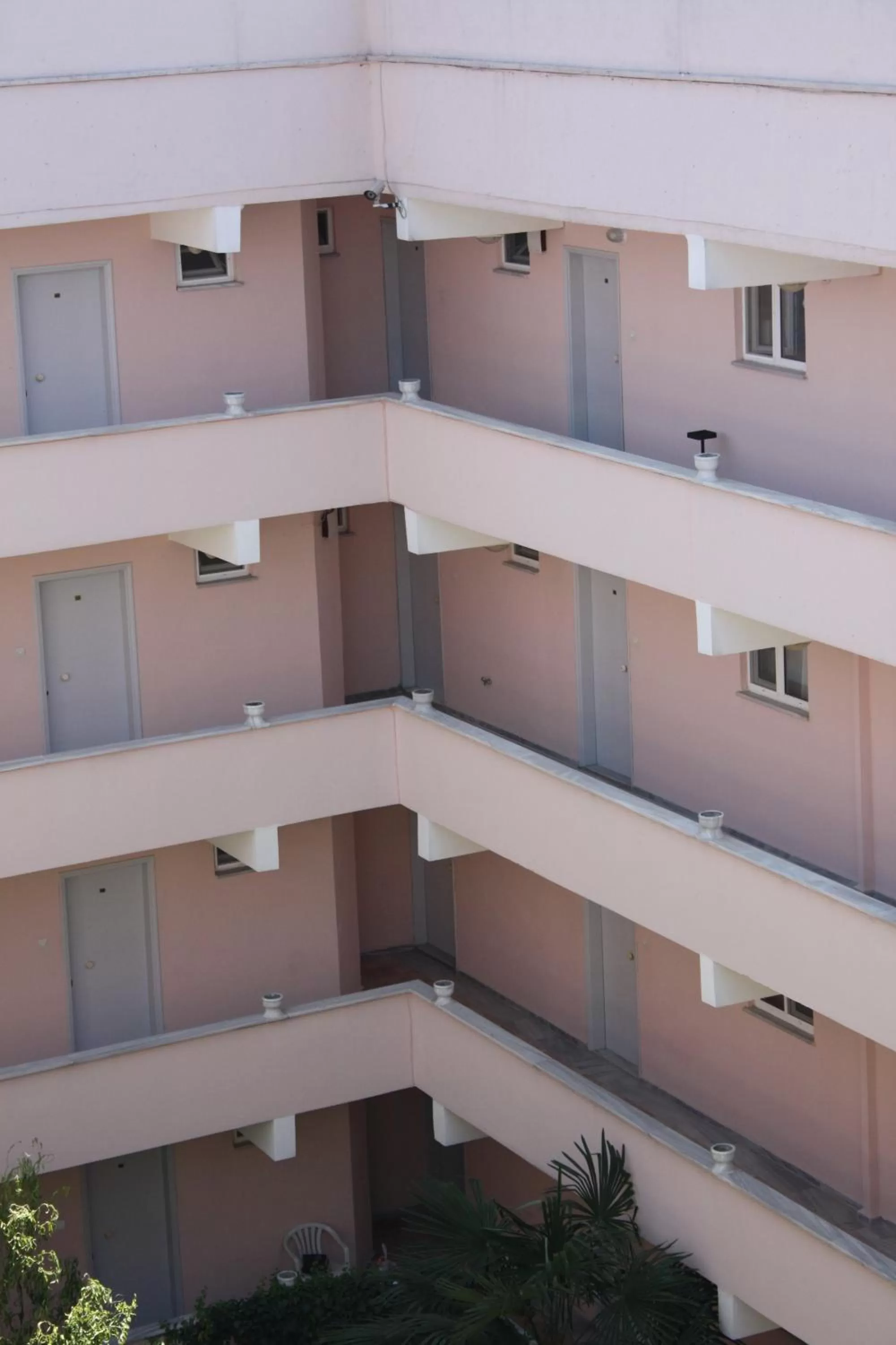 Balcony/Terrace, Property Building in Orçin Apart Hotel