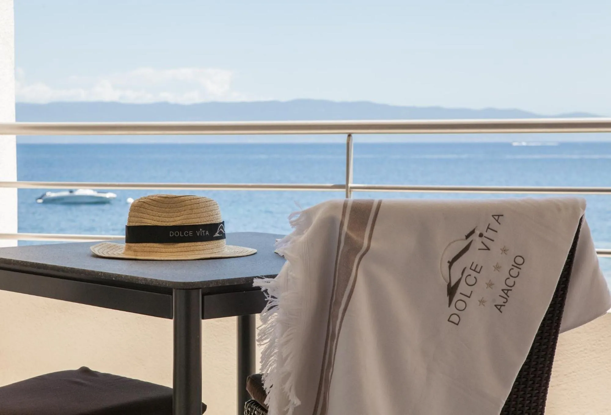 Balcony/Terrace in Hôtel Restaurant Dolce Vita