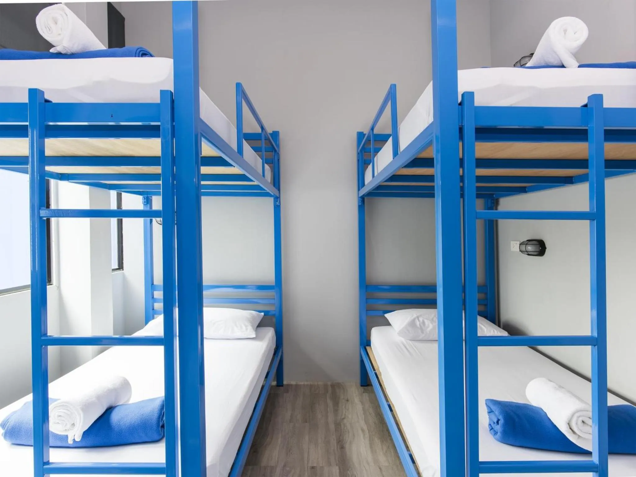 Bedroom, Bed in Loftel Station Hostel