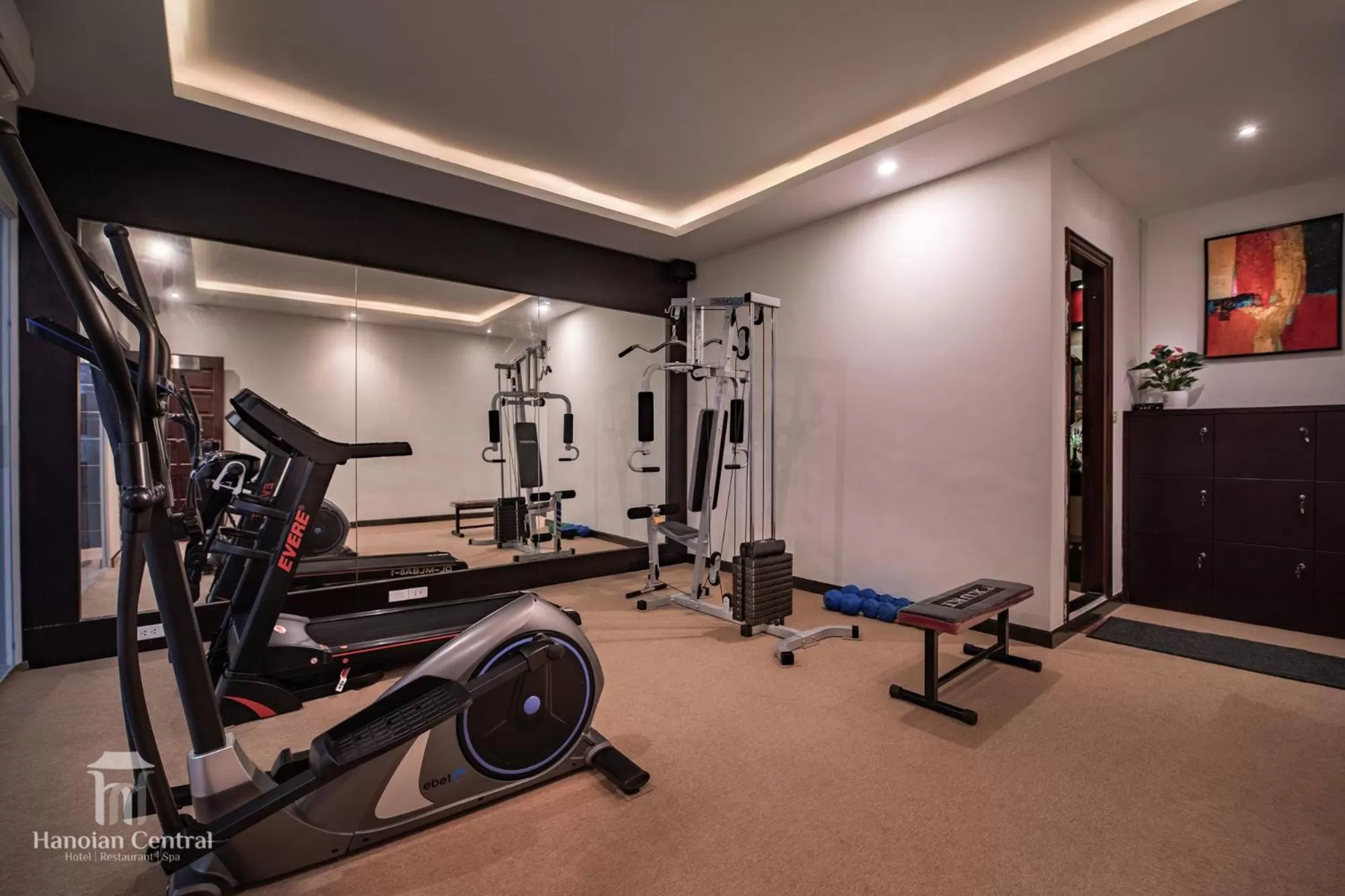 Fitness centre/facilities in Hanoian Central Hotel & Spa