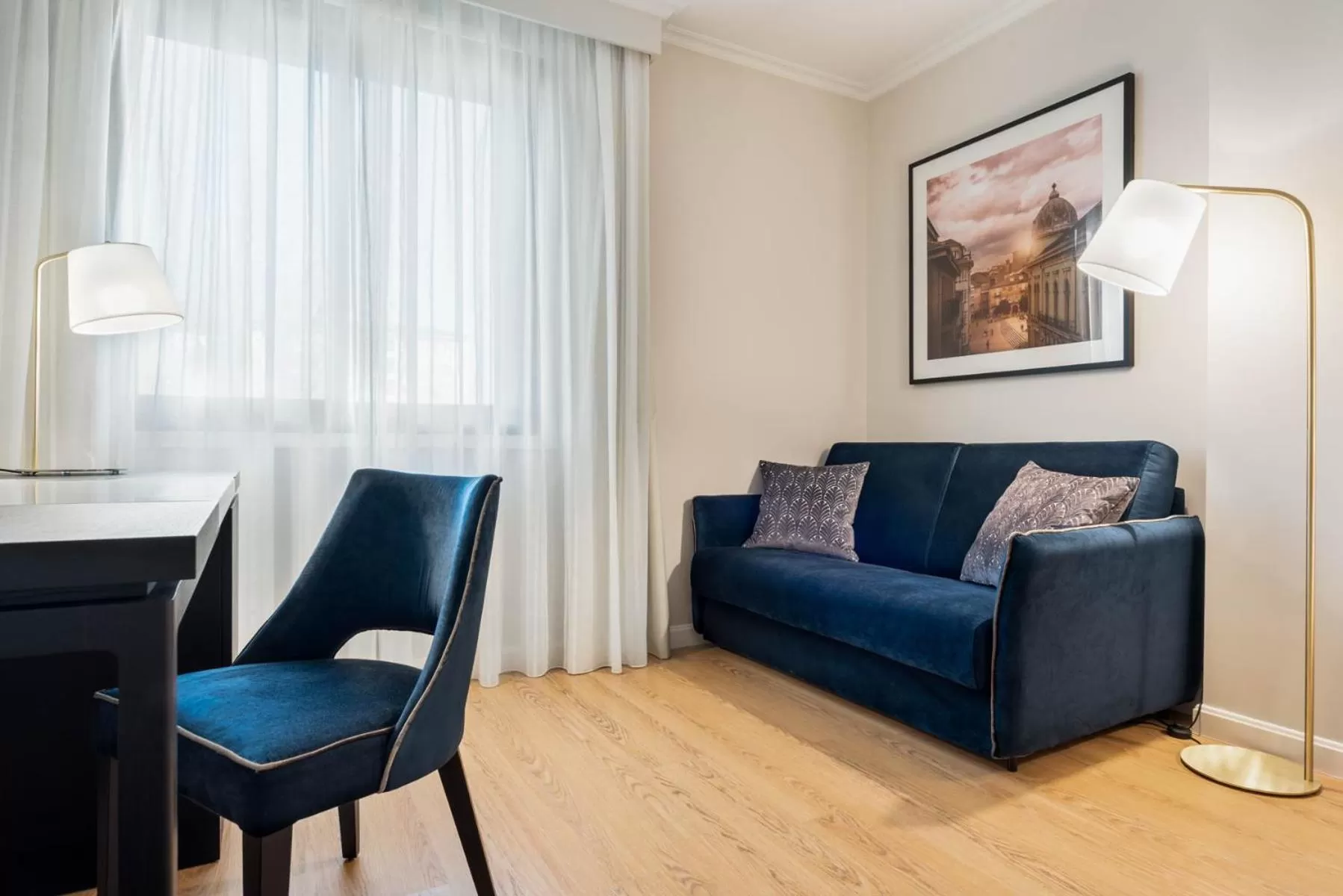 Seating area in Eurostars Gran Hotel Lugo