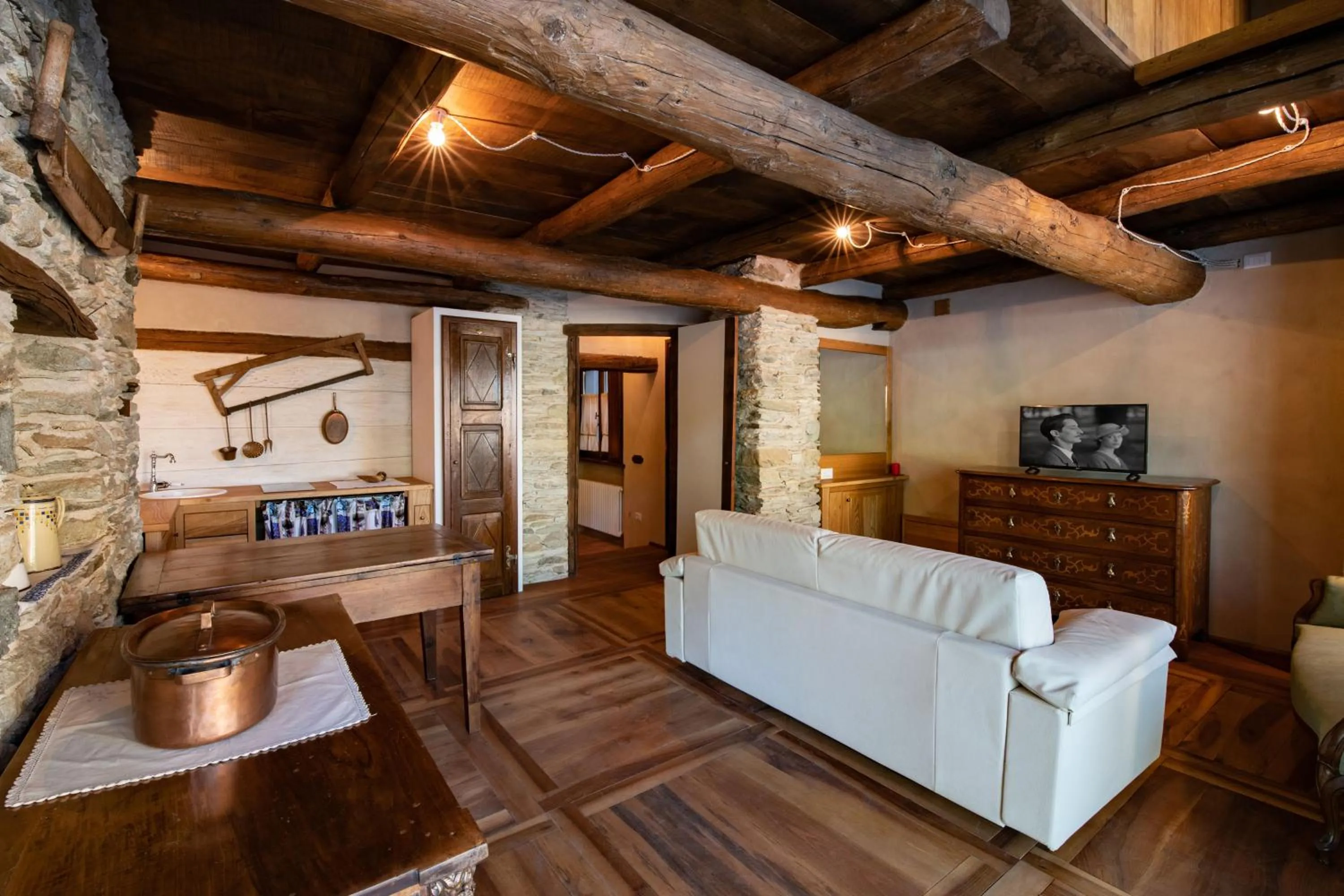Living room in Il Sogno Della Vita AgriResort - Country Rooms & Suites
