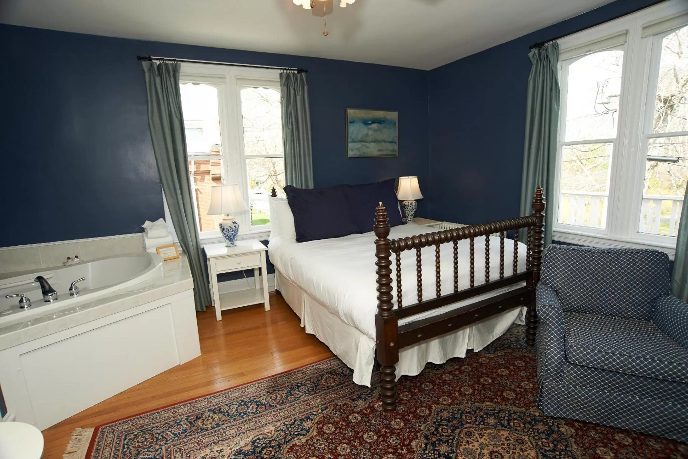 Bed in Belfry Inn and Bistro