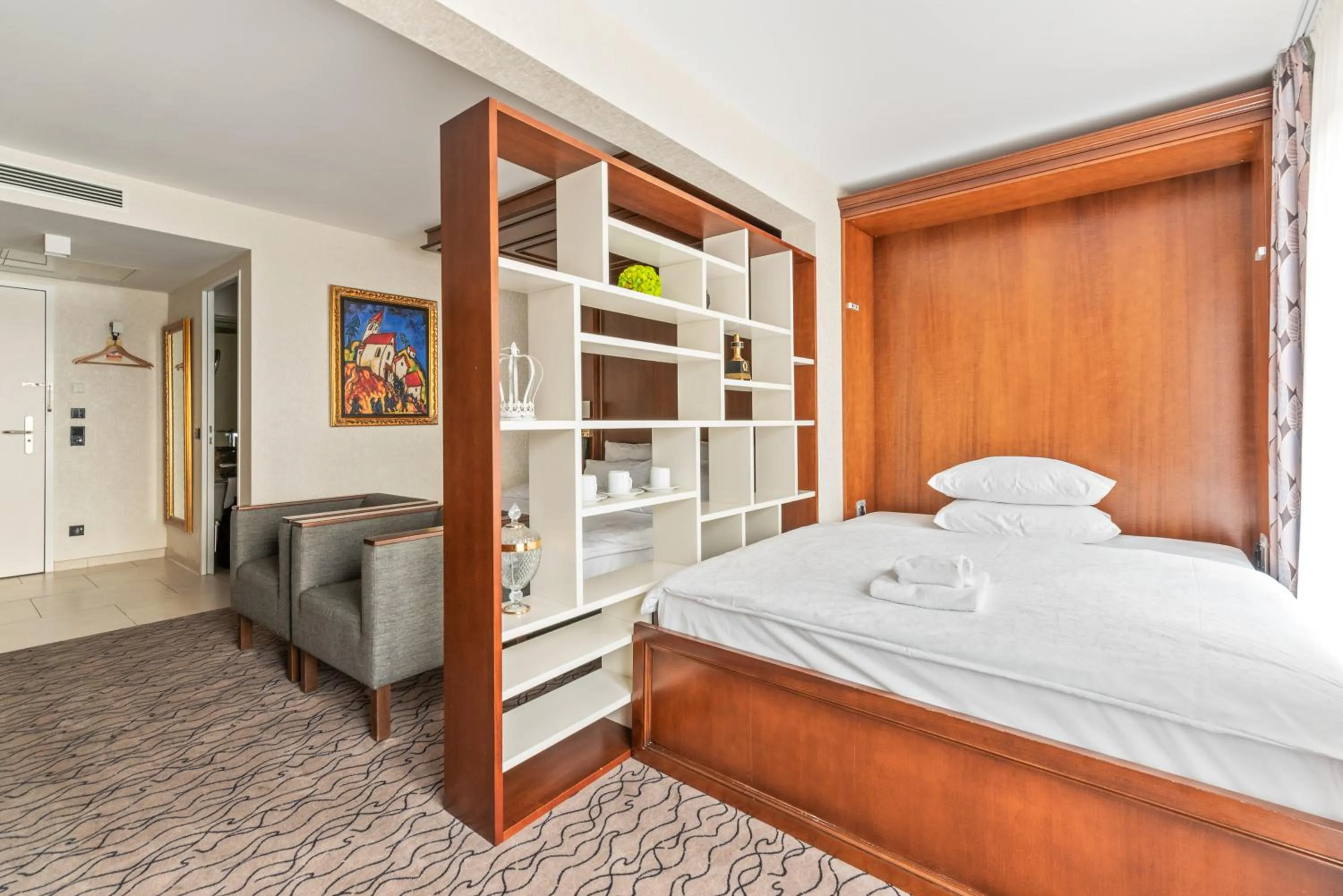 Bedroom, Bed in AdvaStay by KING's