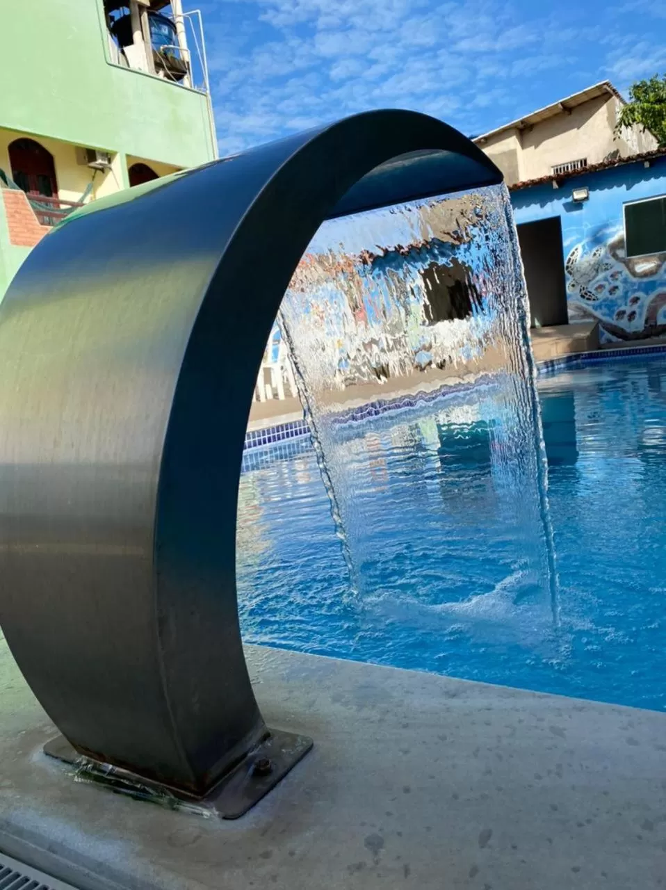 Swimming Pool in Pousada Verdes Mares