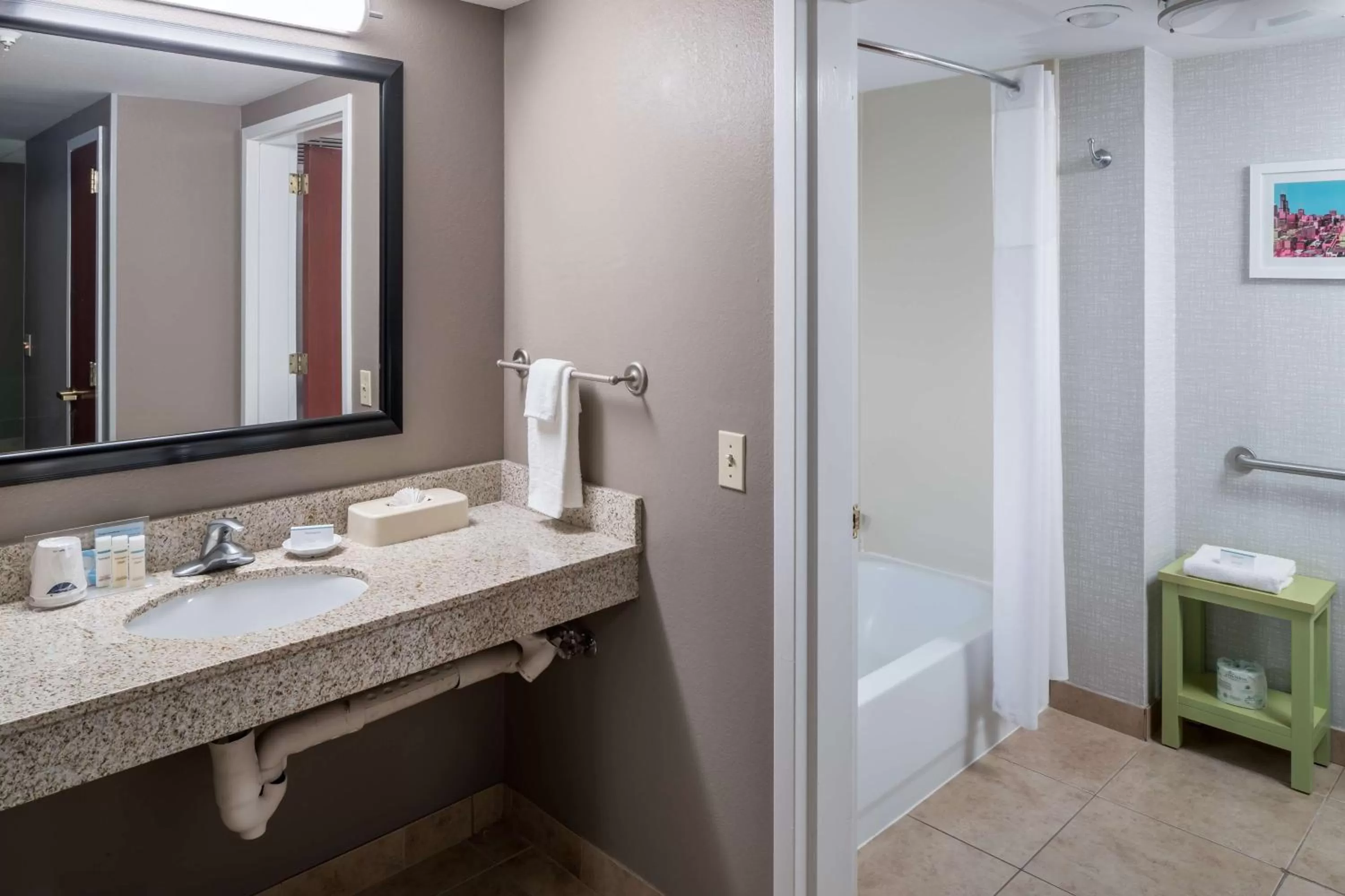 Bathroom in Hampton Inn & Suites Chicago North Shore