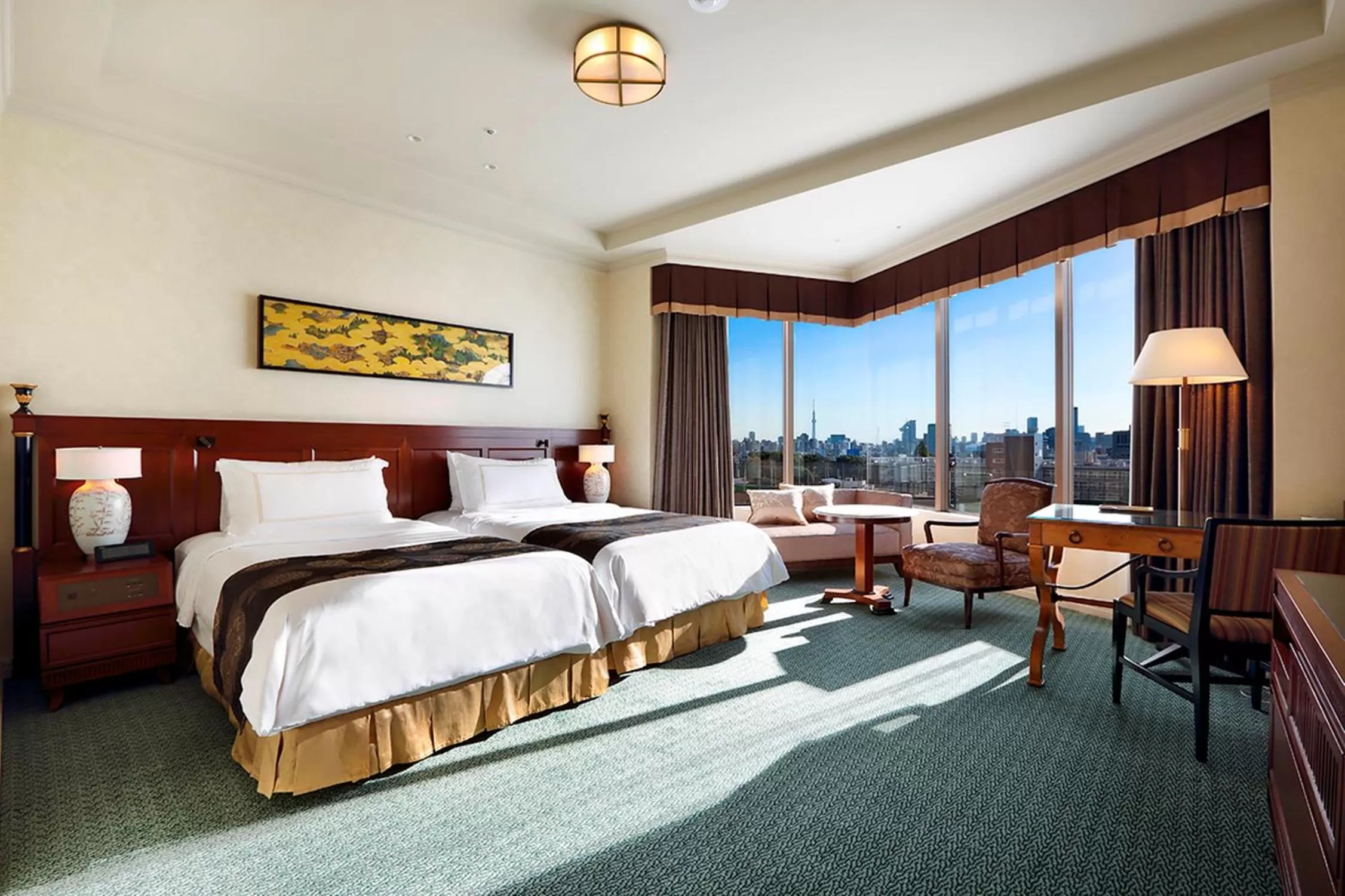 Photo of the whole room, Bed in Hotel Chinzanso Tokyo