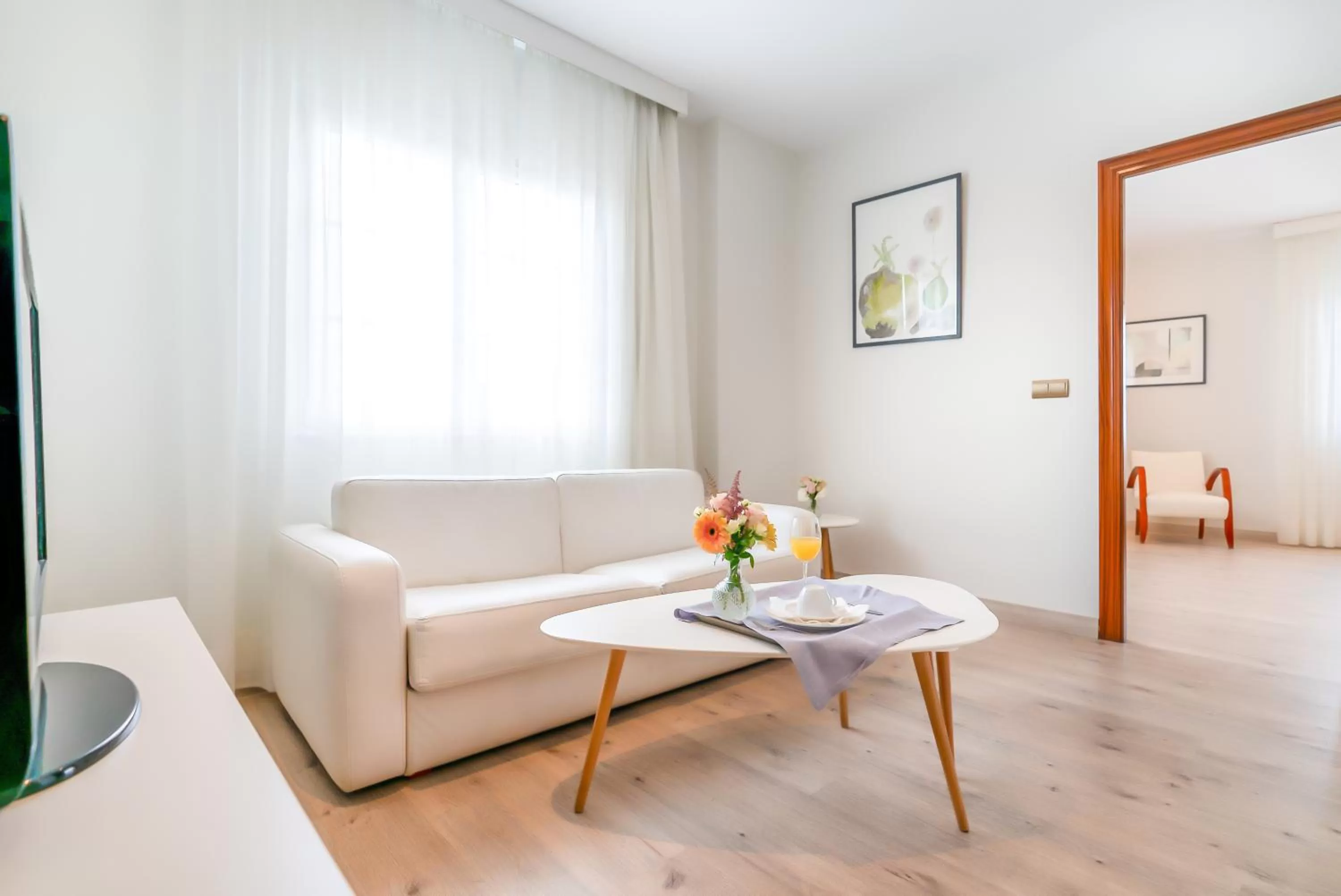 Living room in Ponferrada Plaza