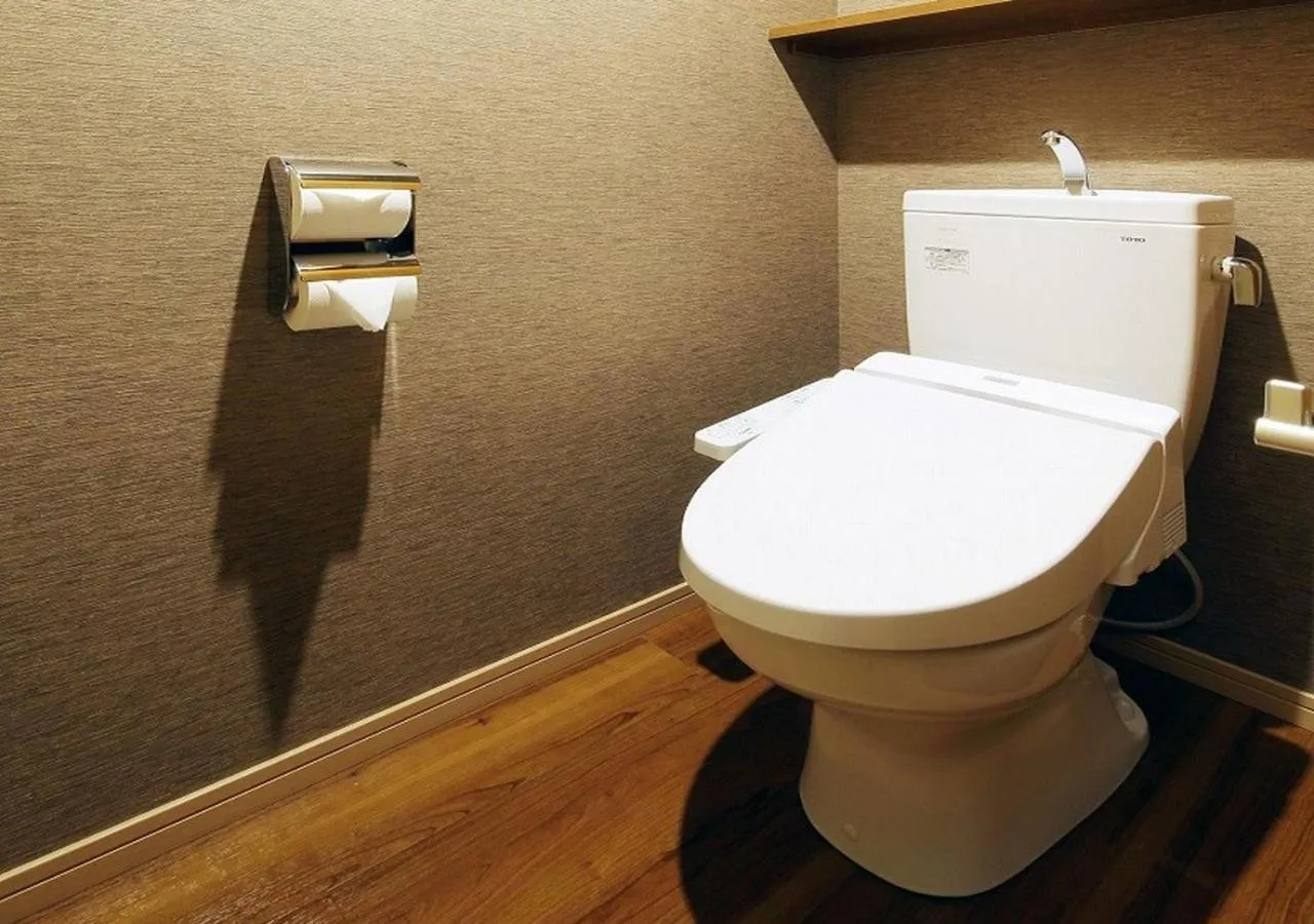Toilet in Hakodate Hotel Banso
