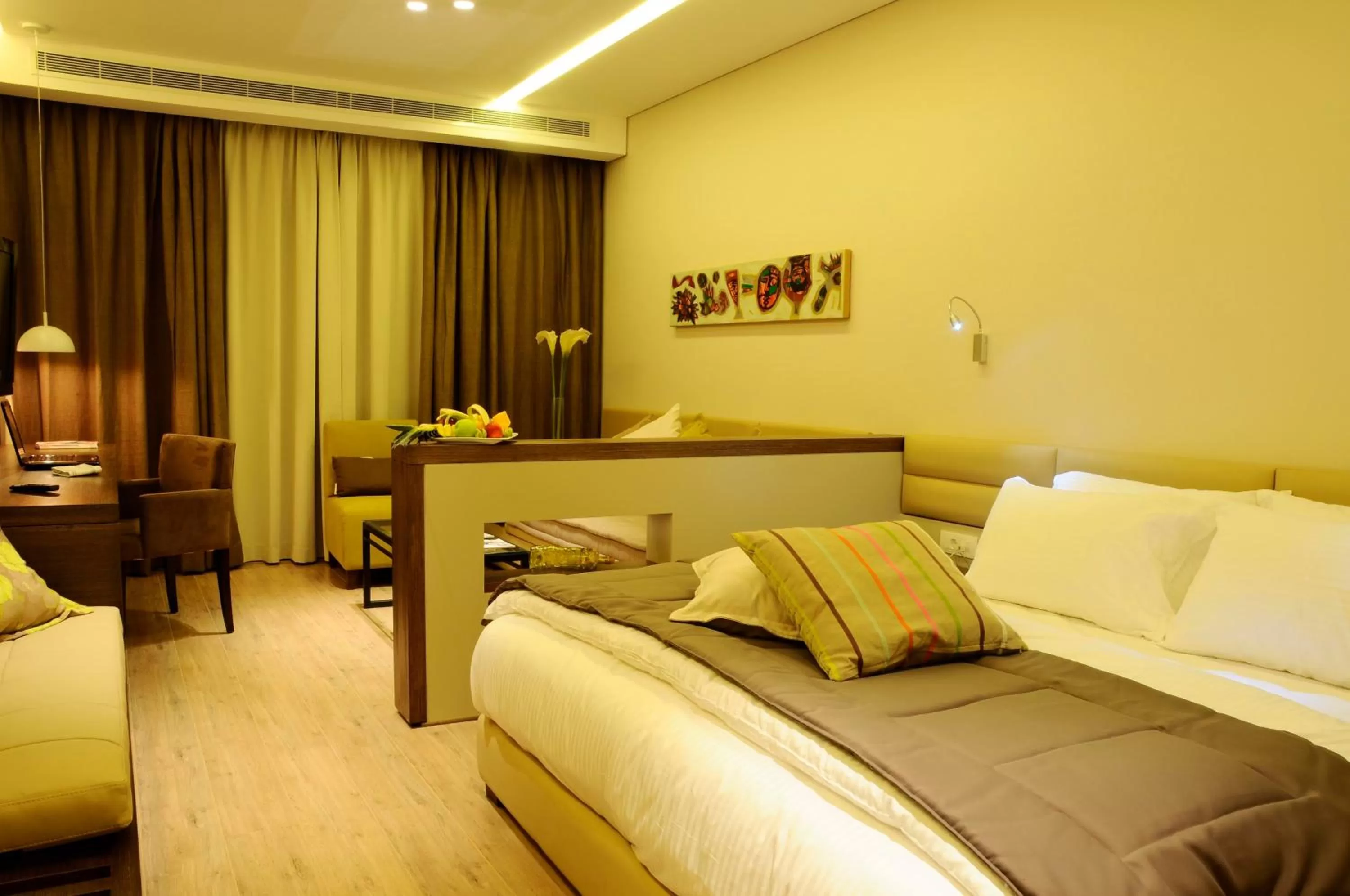 Decorative detail, Bed in Country Lodge Hotel & Resort Beirut