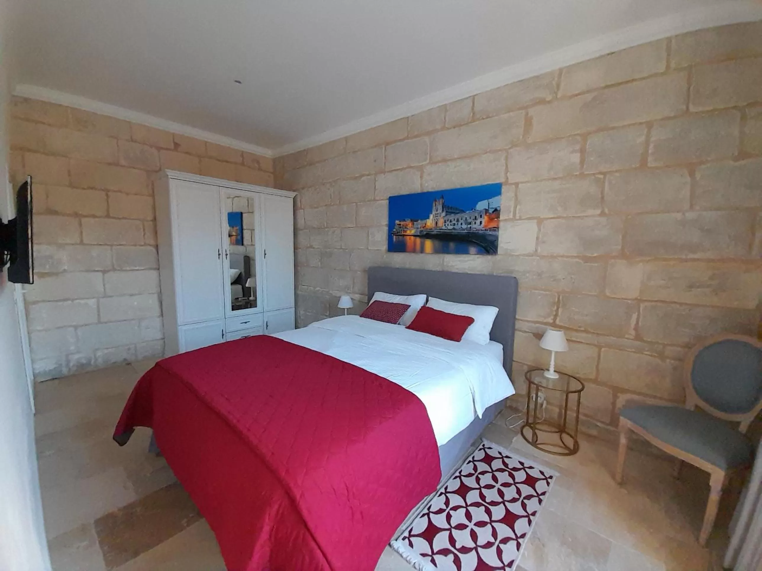 Bedroom, Bed in Palazzo Pisani Malta Boutique and SPA