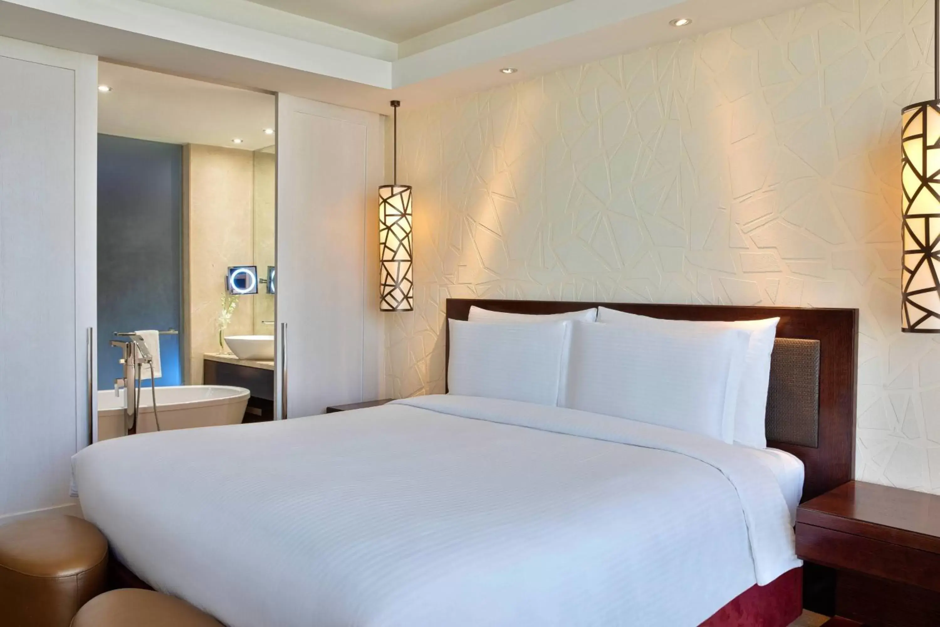 Deluxe King Room with City View in JW Marriott Hotel Riyadh Deluxe King Room with City View in JW Marriott Hotel Riyadh