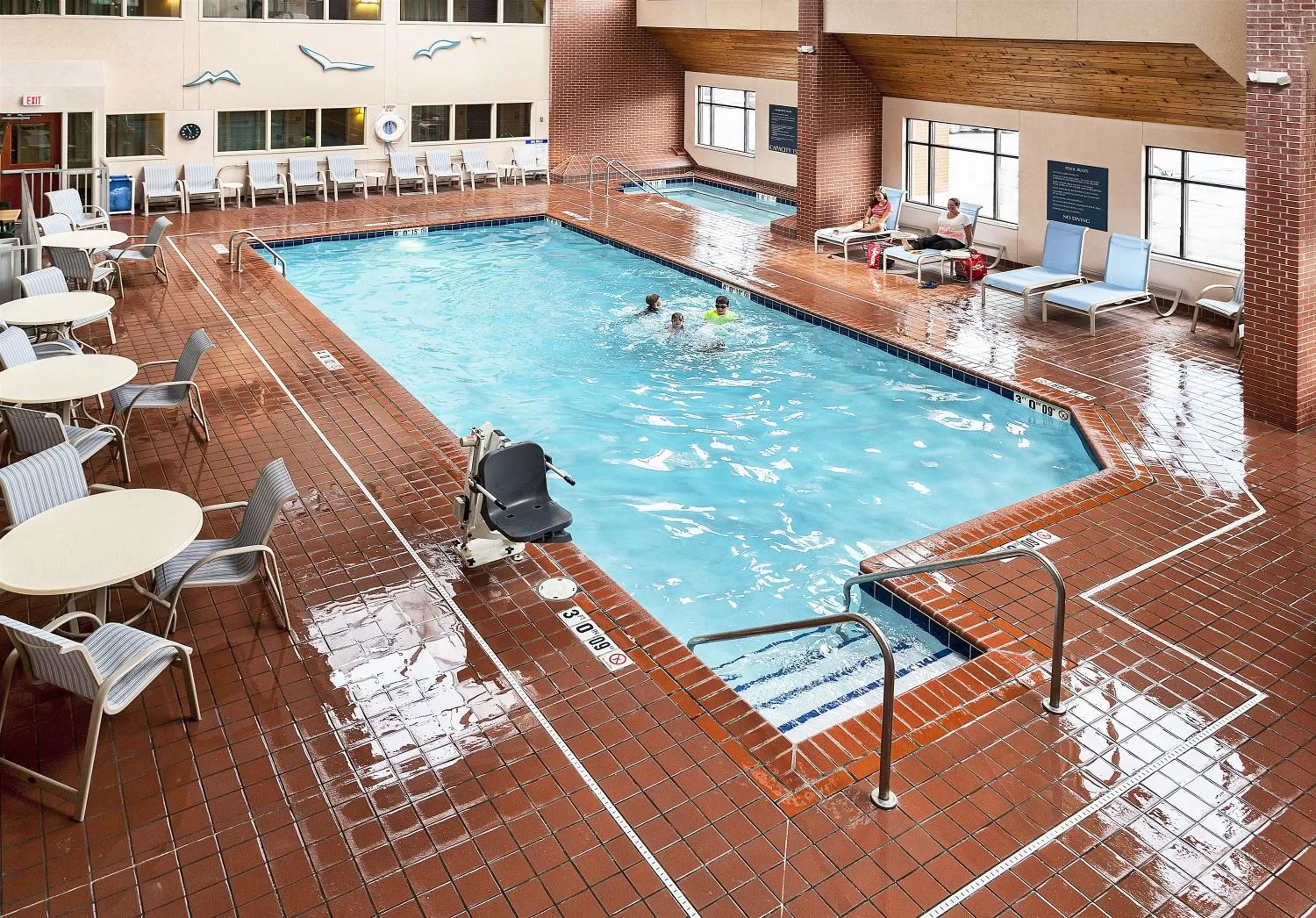 Swimming pool in The Inn on Lake Superior