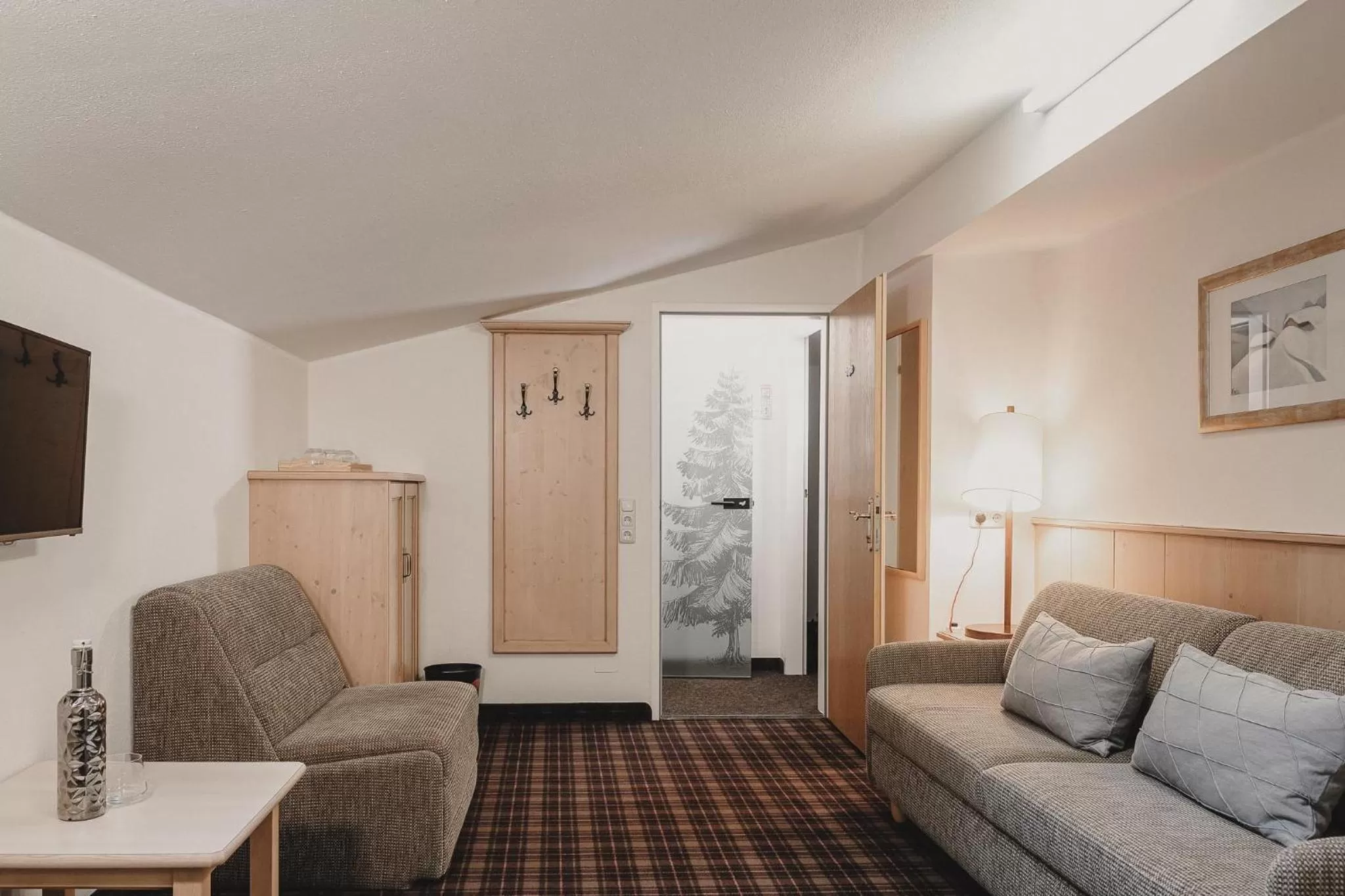 Living room, Seating Area in Hotel & Appartements Tiroler Buam