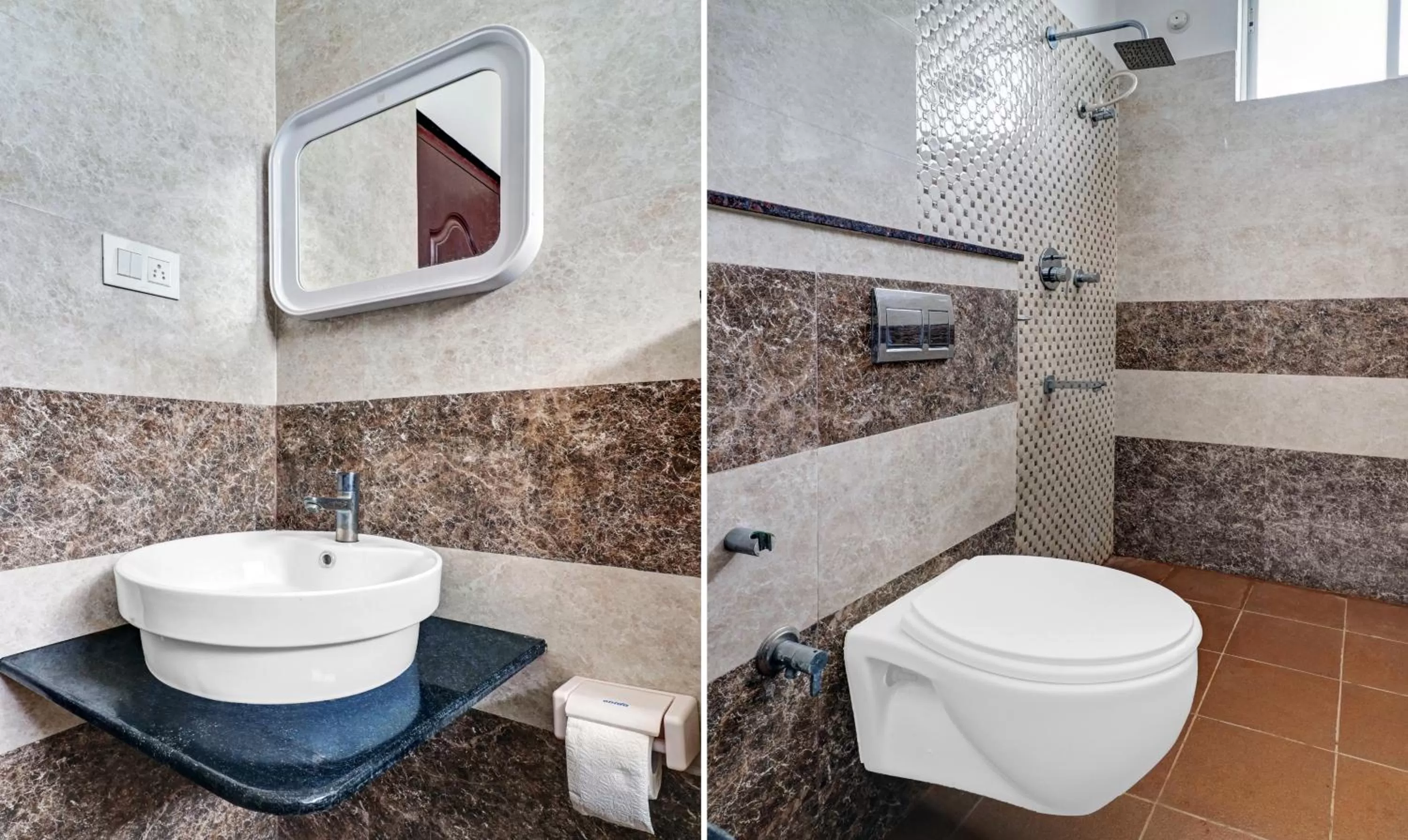 Bathroom in Itsy Hotels Kattari Komforts, Chikmagalur