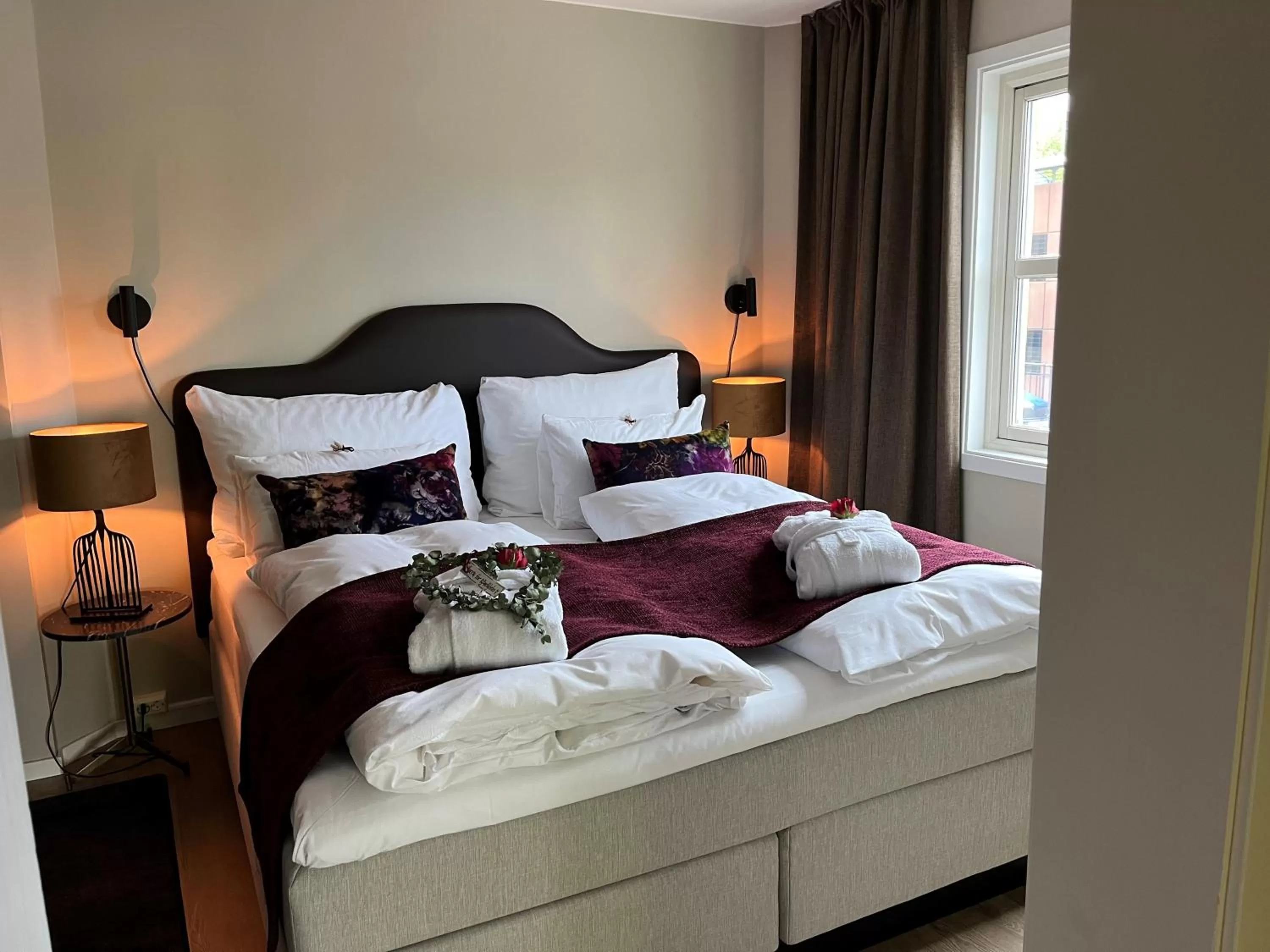 Bedroom, Bed in Aksjemøllen - by Classic Norway Hotels