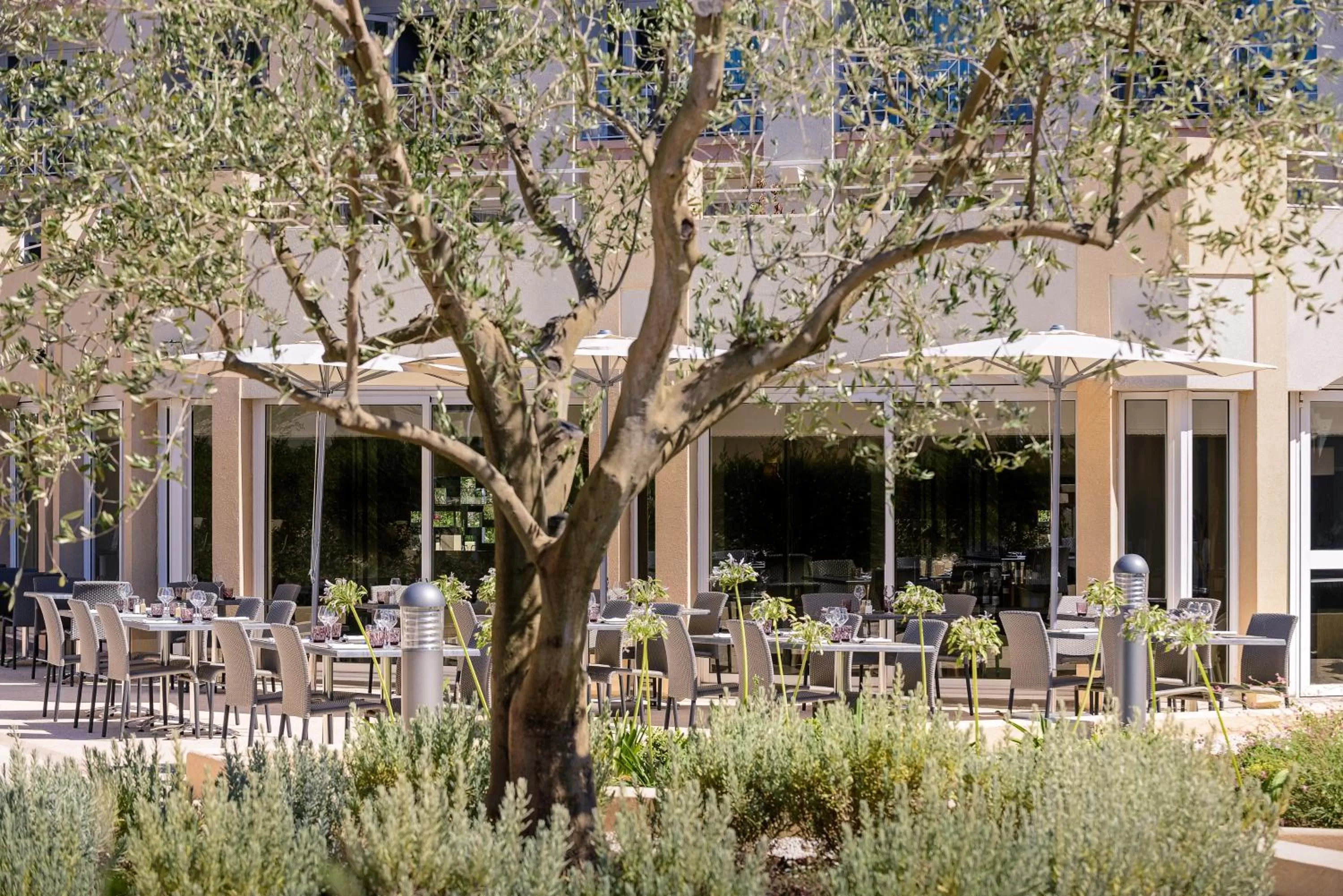 Patio in Mercure Thalasso & Spa Port Fréjus