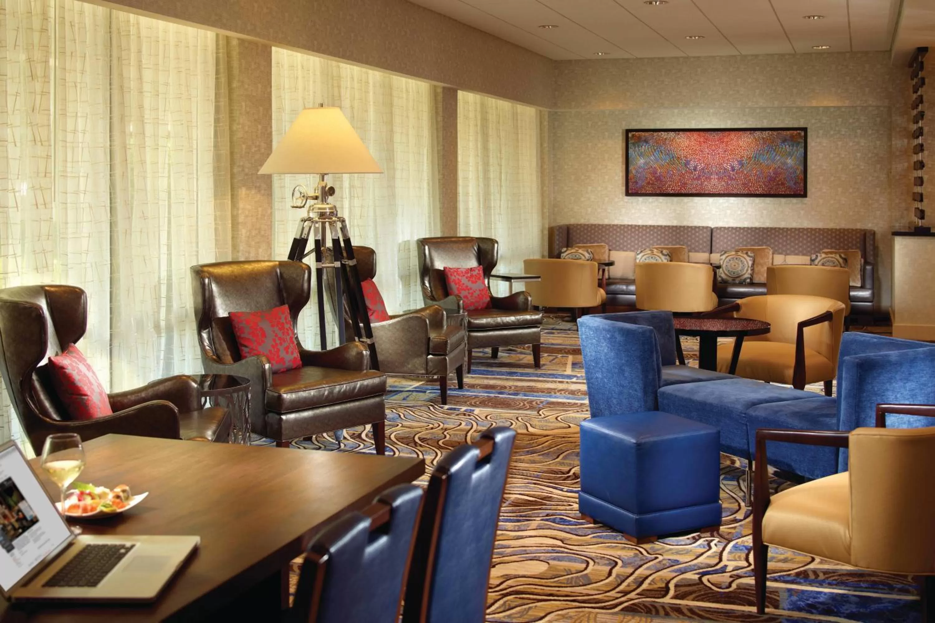 Lobby or reception in Atlanta Airport Marriott