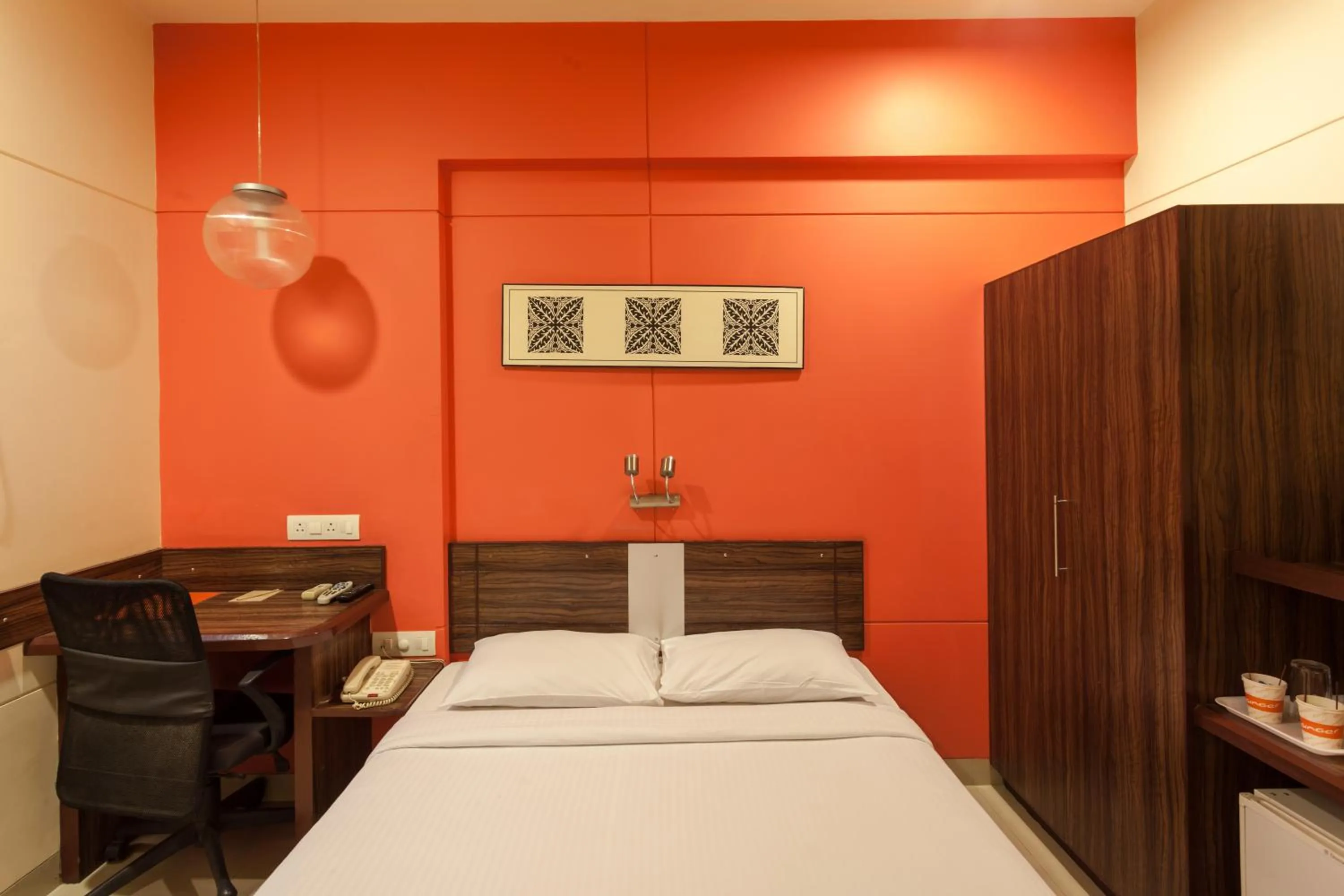Bedroom, Bed in Ginger Surat