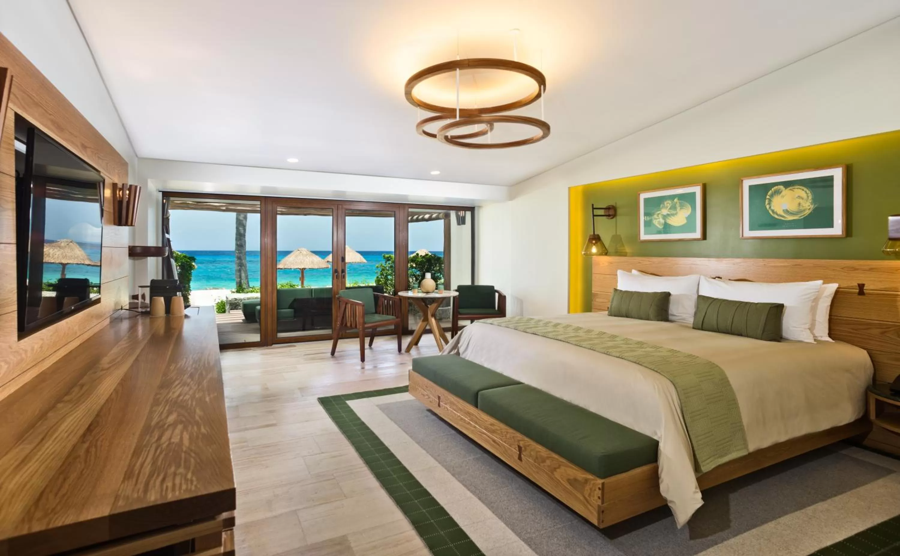 Bed in Presidente InterContinental Cozumel Resort & Spa by IHG