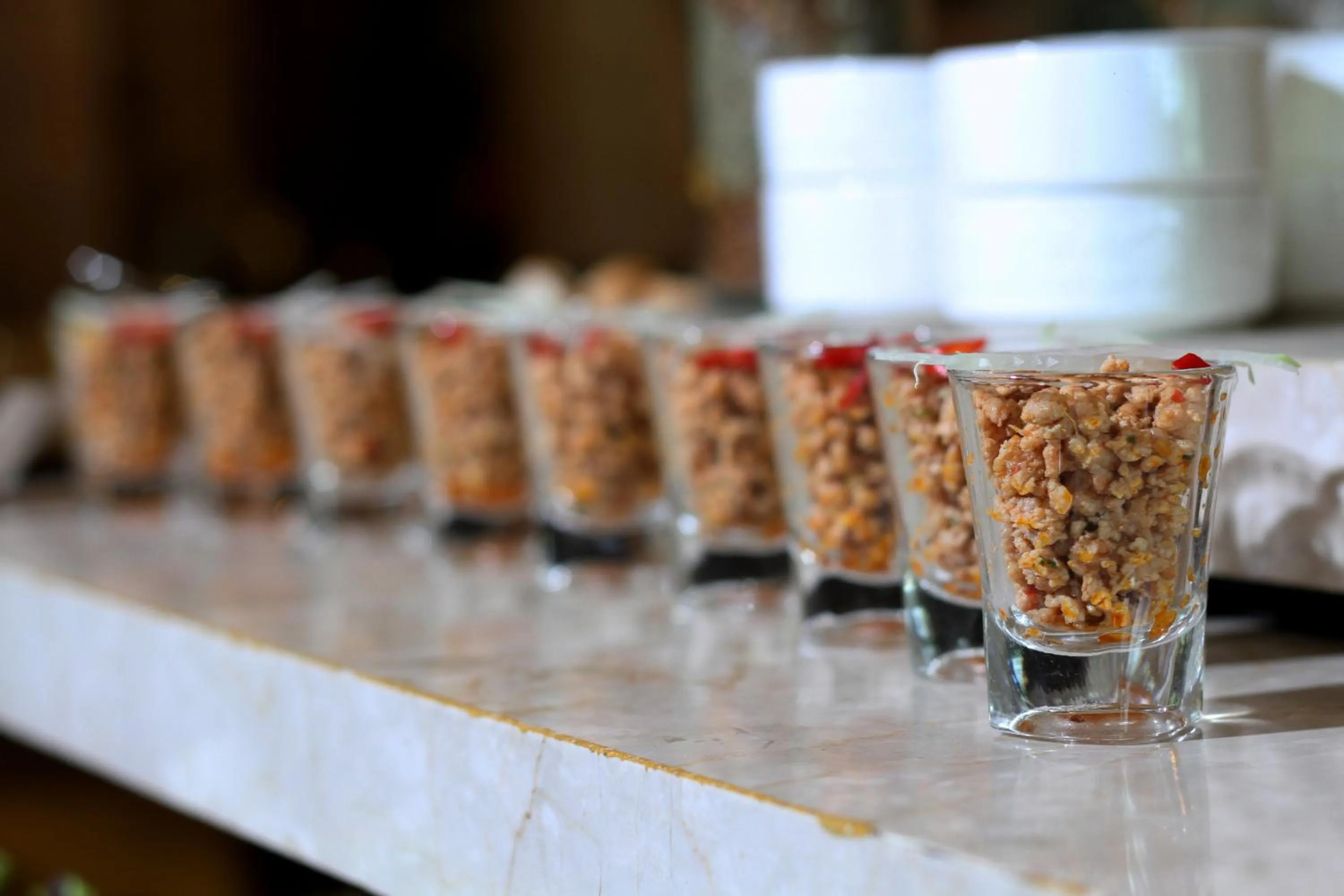 Food close-up in The Pllazio Hotel