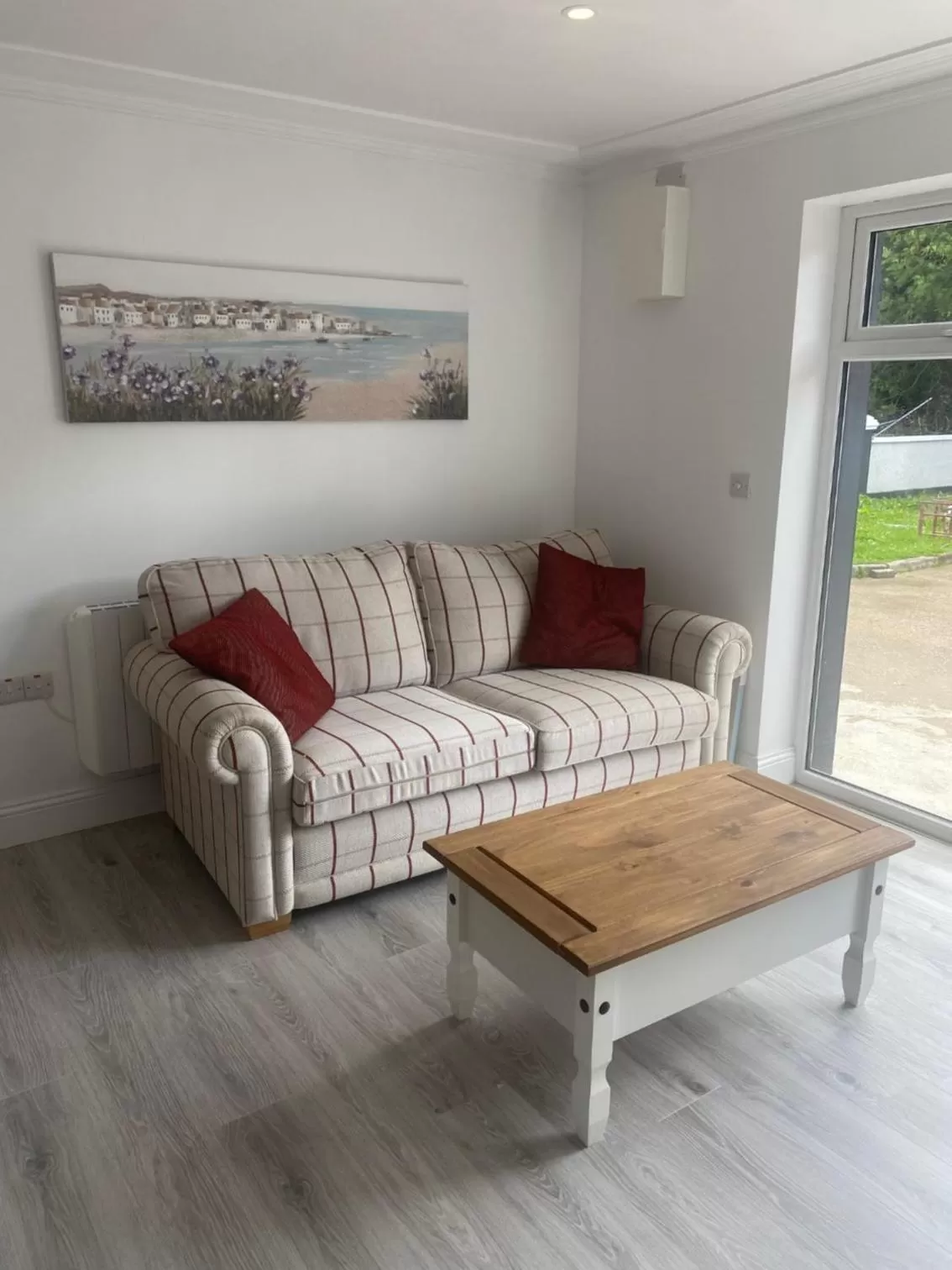 Living room in St Columbs House