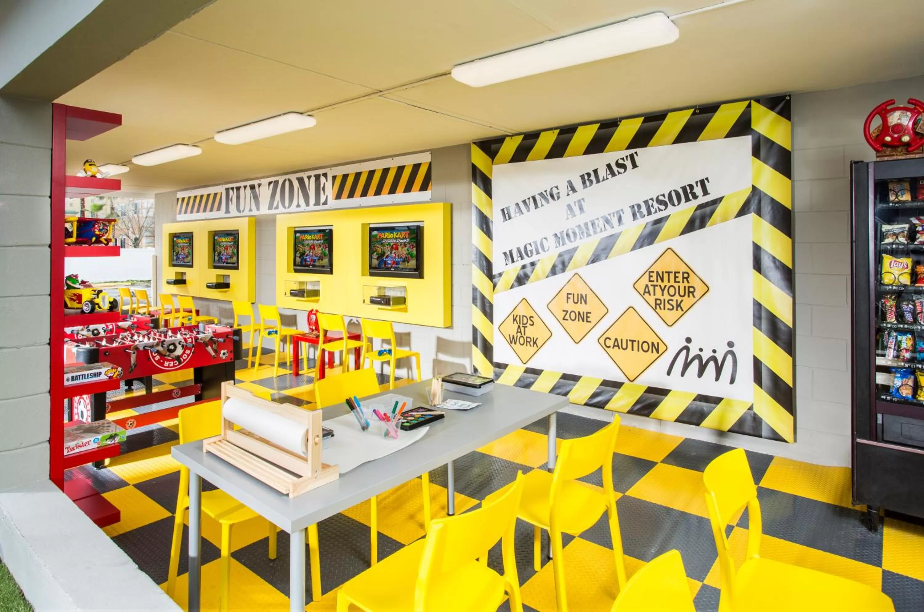 Game Room in Magic Moment Resort & Kids Club, Dazzler Select by Wyndham