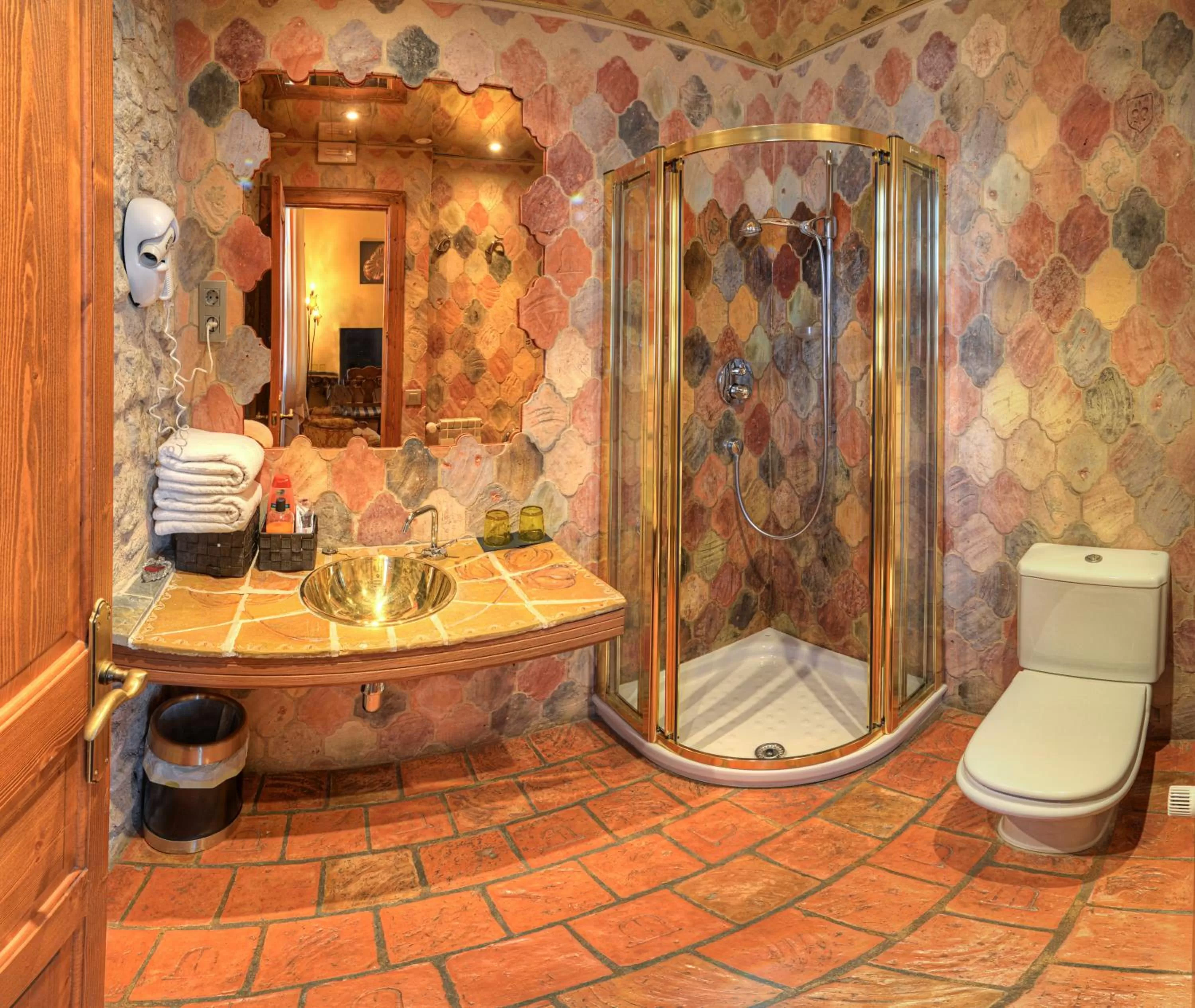 Bathroom in Hotel Boutique Bodegas De Arnes - Adults Only