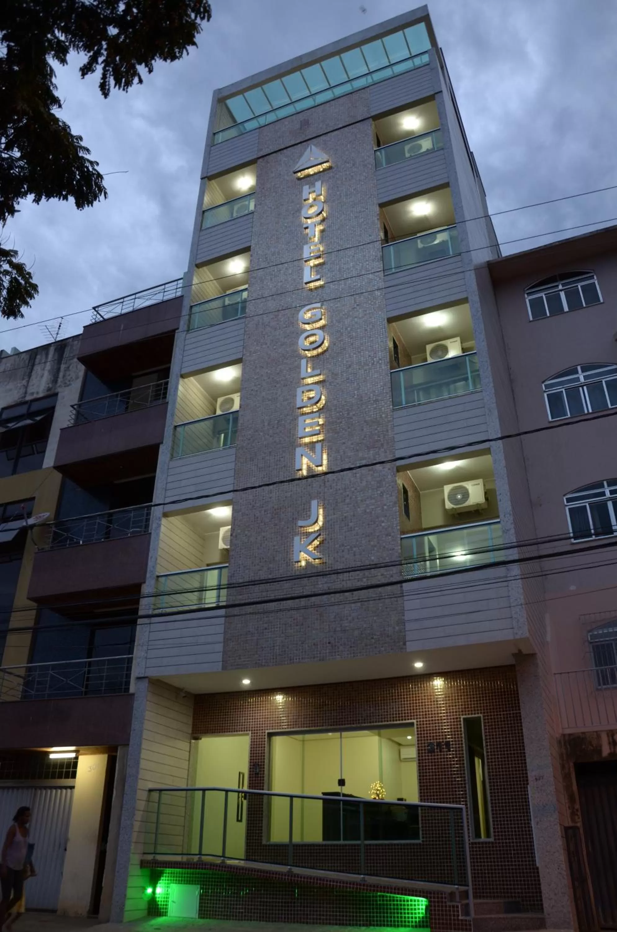 View (from property/room), Property Building in Hotel Golden JK