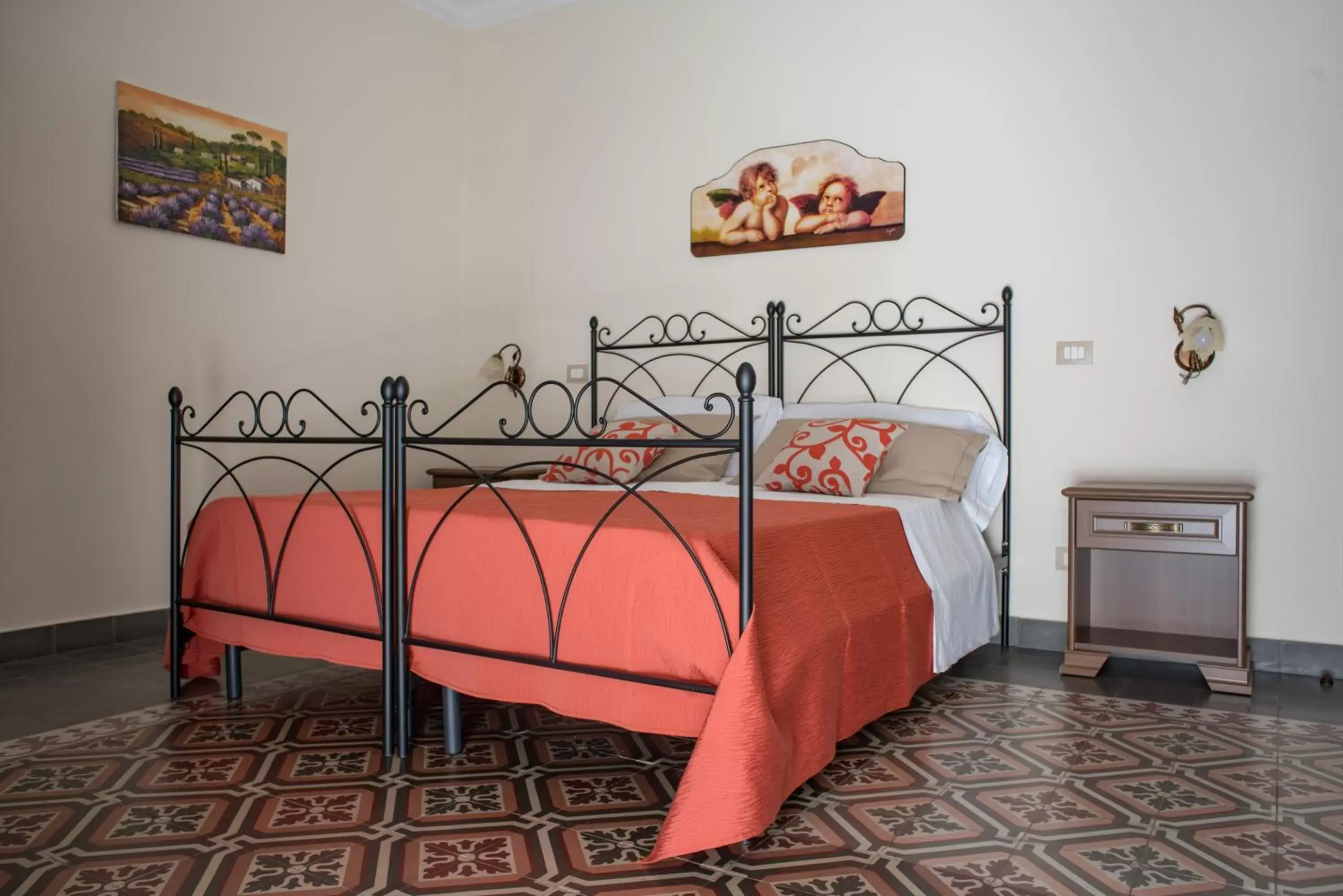 Double or Twin Room with Balcony in B&B Palazzo Tornabene Double or Twin Room with Balcony in B&B Palazzo Tornabene