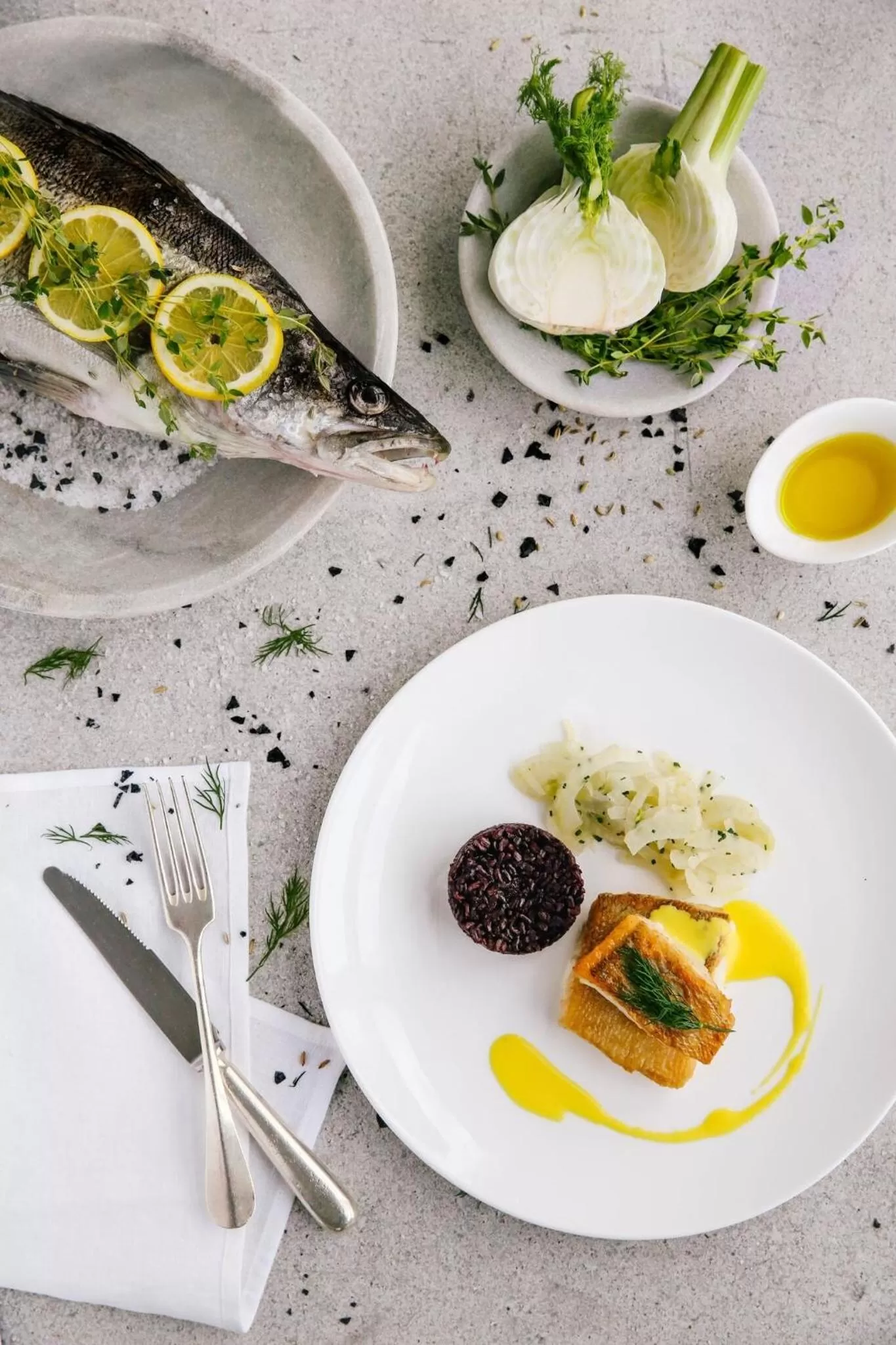 Food close-up in Hotel Murtenhof & Krone