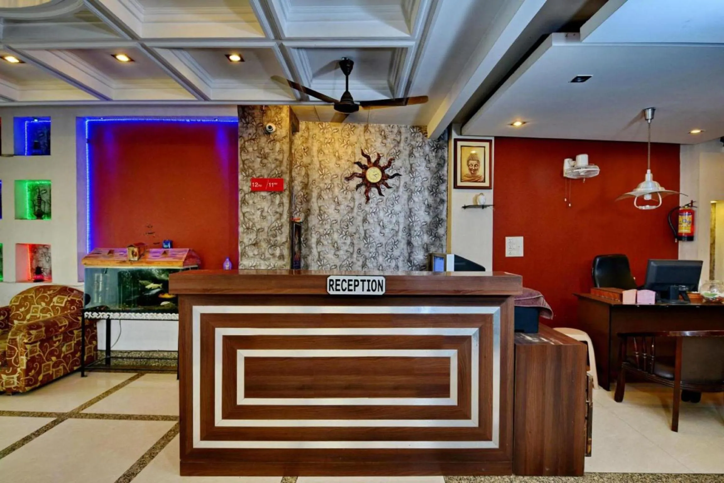 Lobby or reception in Hotel Diamond Inn