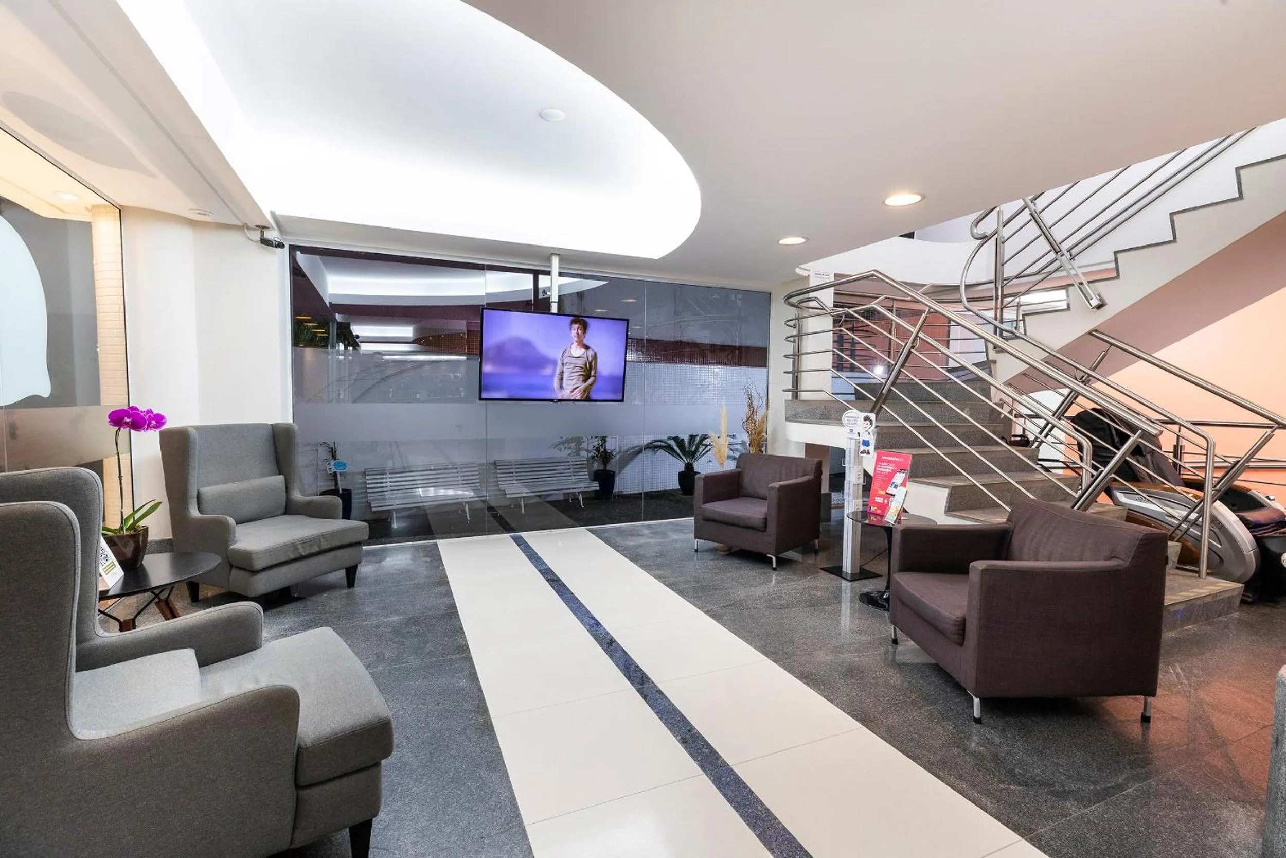 Lobby or reception in Centromar Hotel