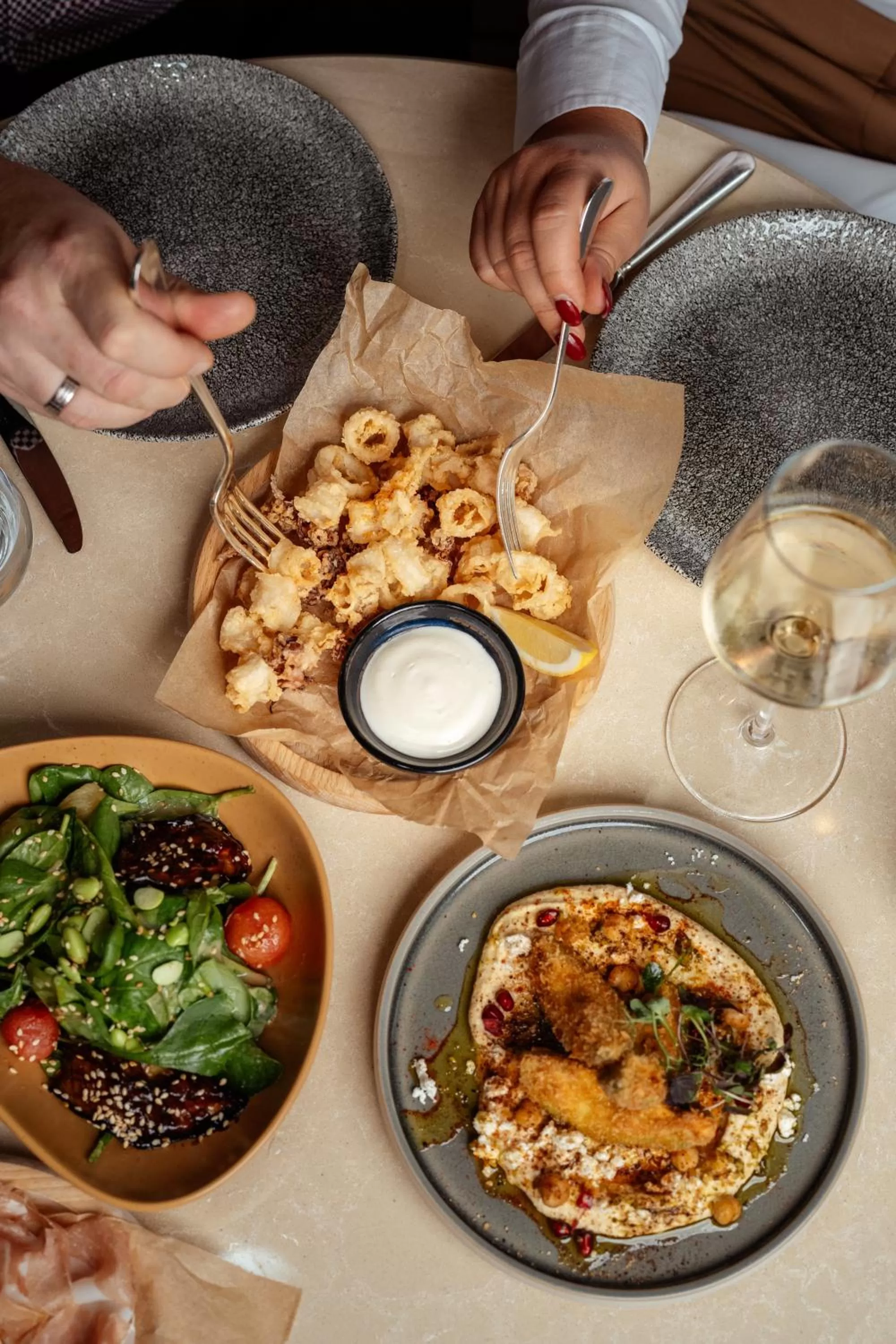 Food and drinks in DO & CO Hotel München