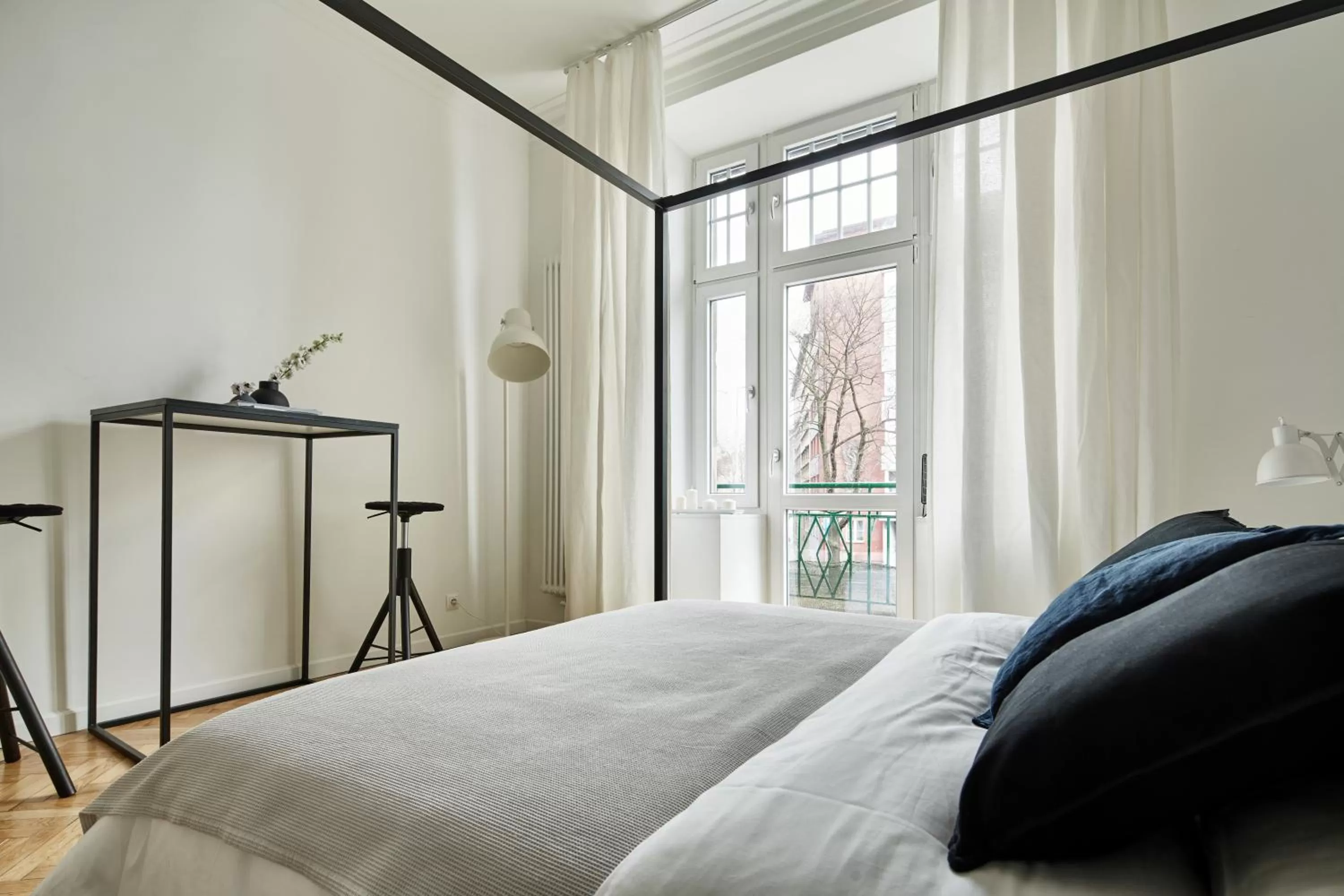 Photo of the whole room, Bed in FOUR STORIES APARTMENTS - Krasinskiego