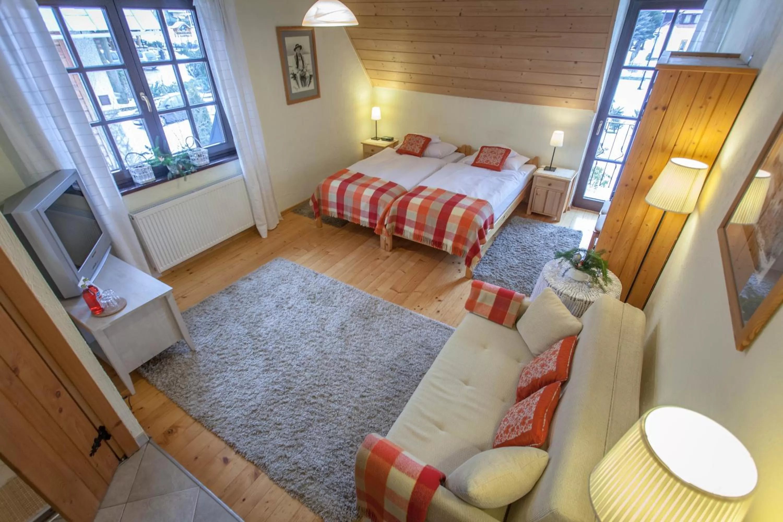 Photo of the whole room, Bed in Gościniec i Herbaciarnia Pod Złotą Łyżwą