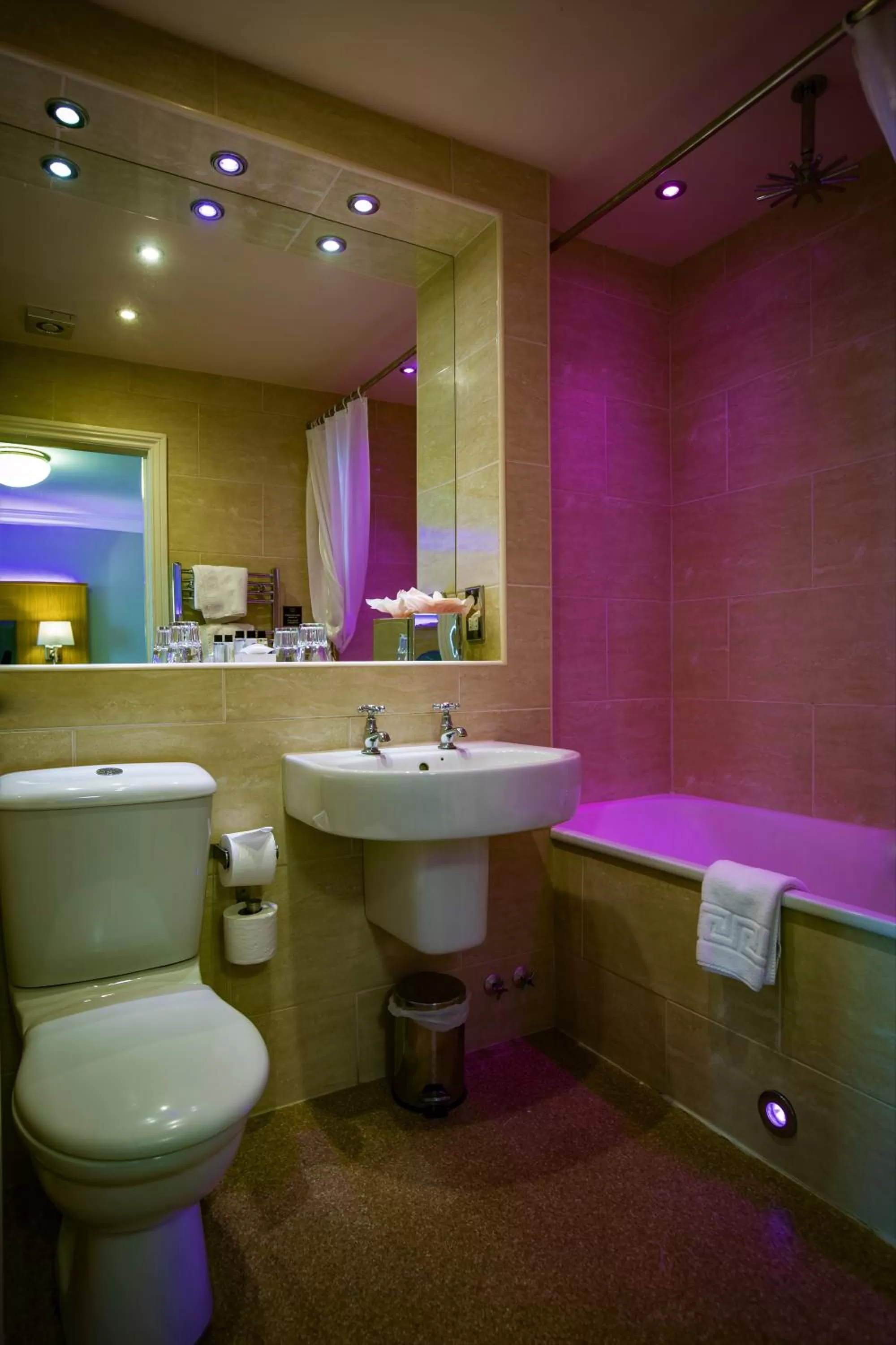 Toilet in Crown Spa Hotel Scarborough by Compass Hospitality