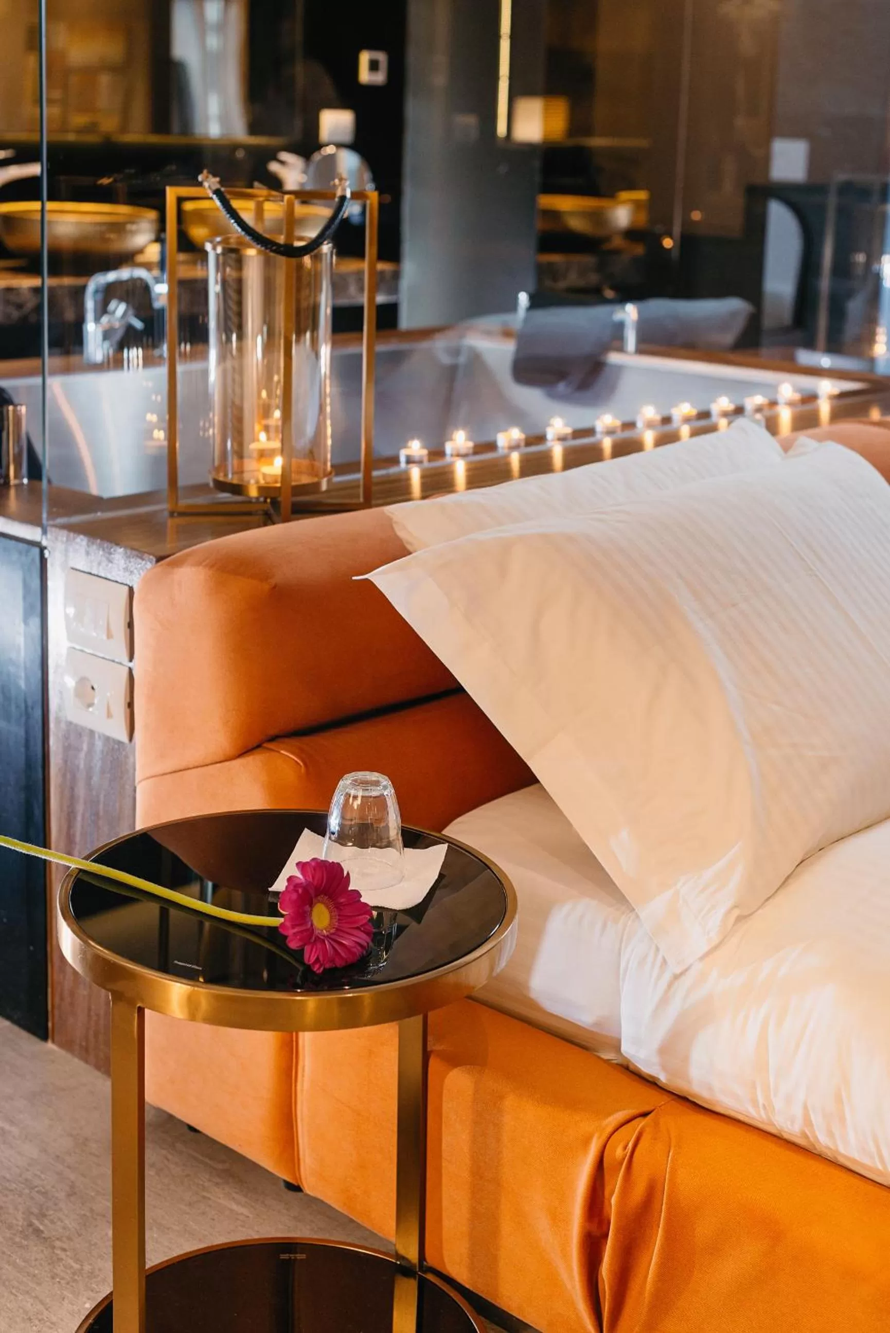 Bed in Hotel Egnatia