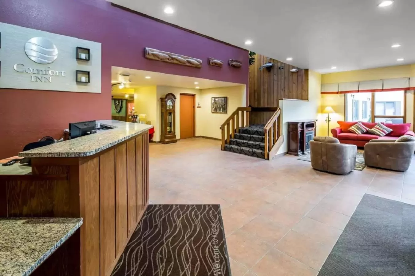 Lobby or reception in Quality Inn Kodiak