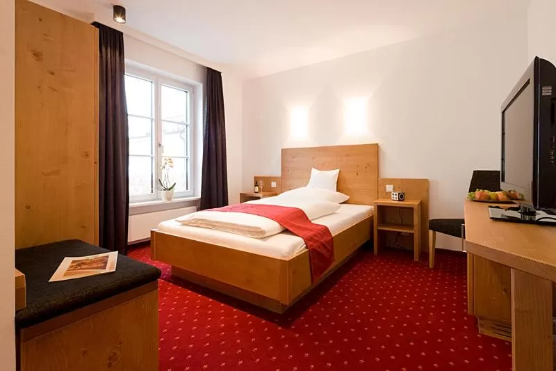 Bedroom, Bed in Gasthof Diem