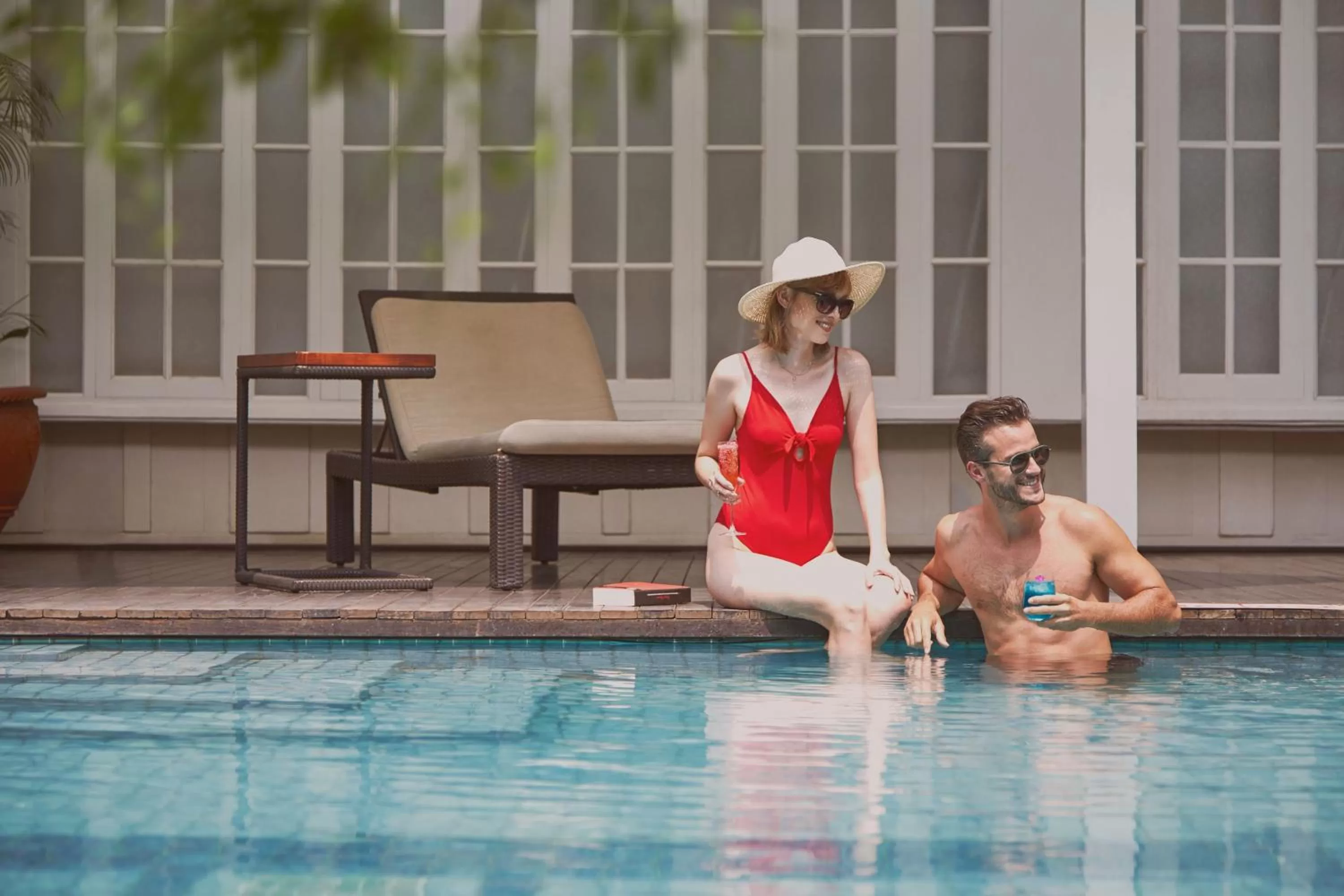 Swimming pool in The Hermitage, A Tribute Portfolio Hotel, Jakarta